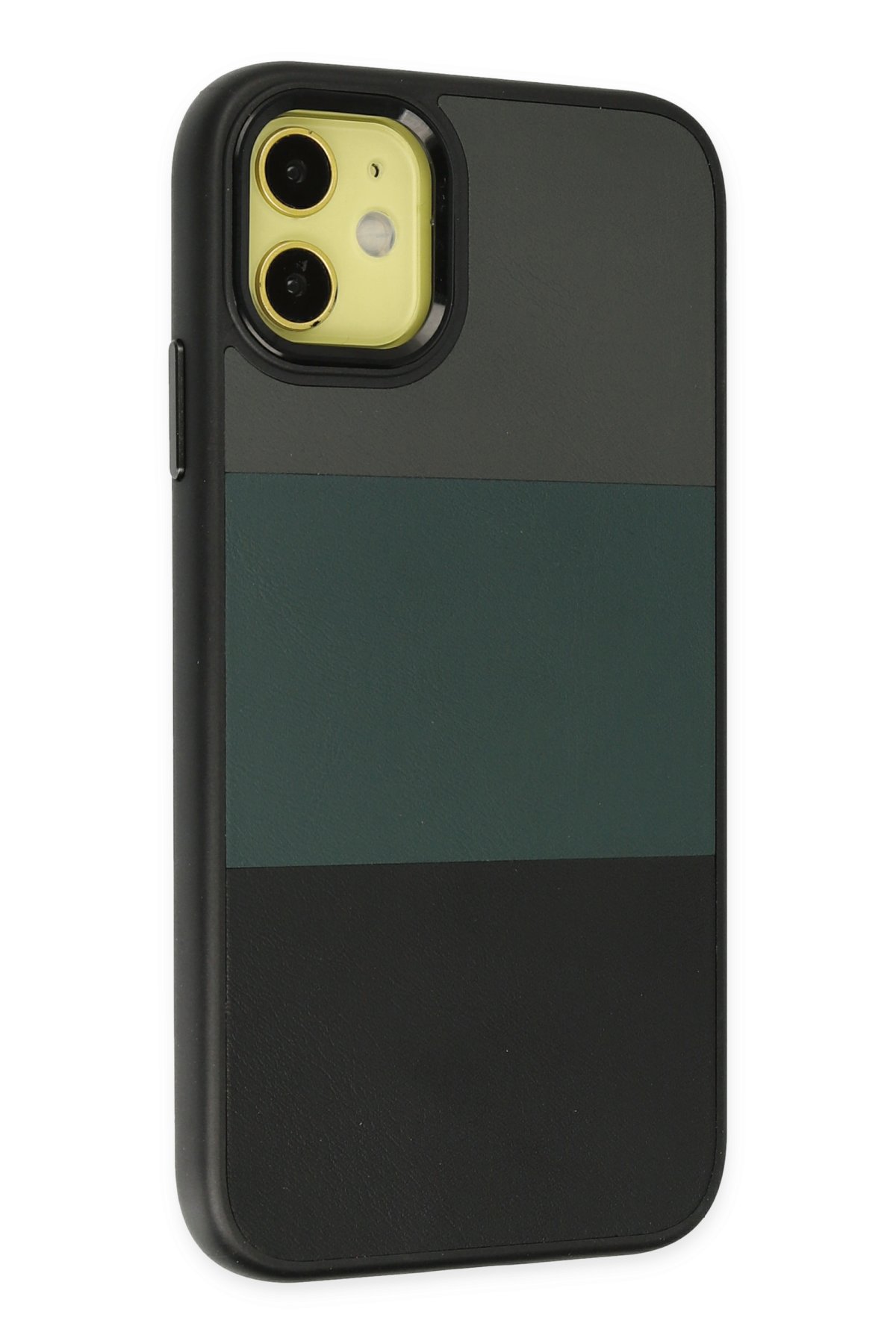 Newface iPhone 11 Pers Alüminyum Kamera Lens - Lacivert