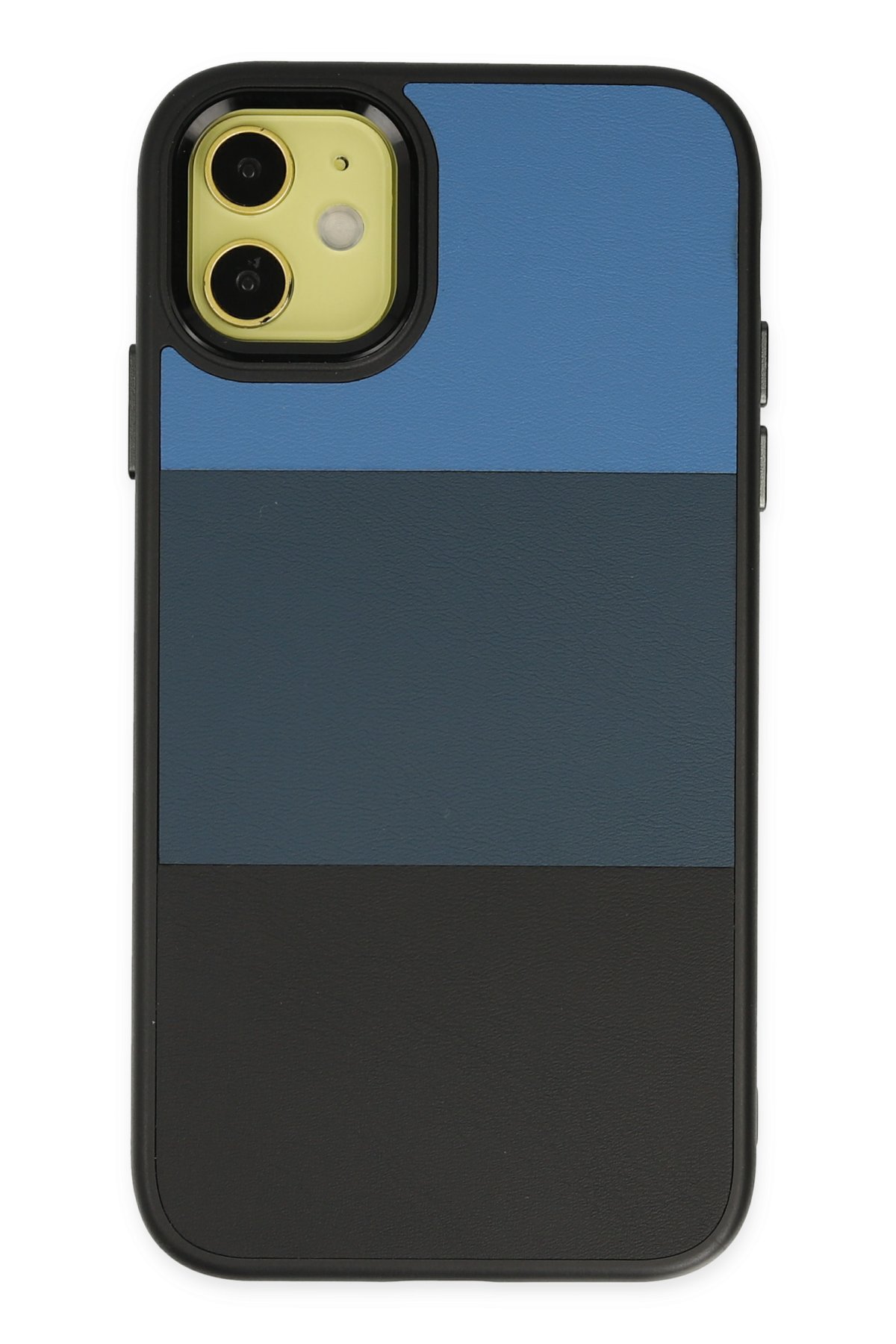 Newface iPhone 11 Kılıf Volet Silikon - Mavi