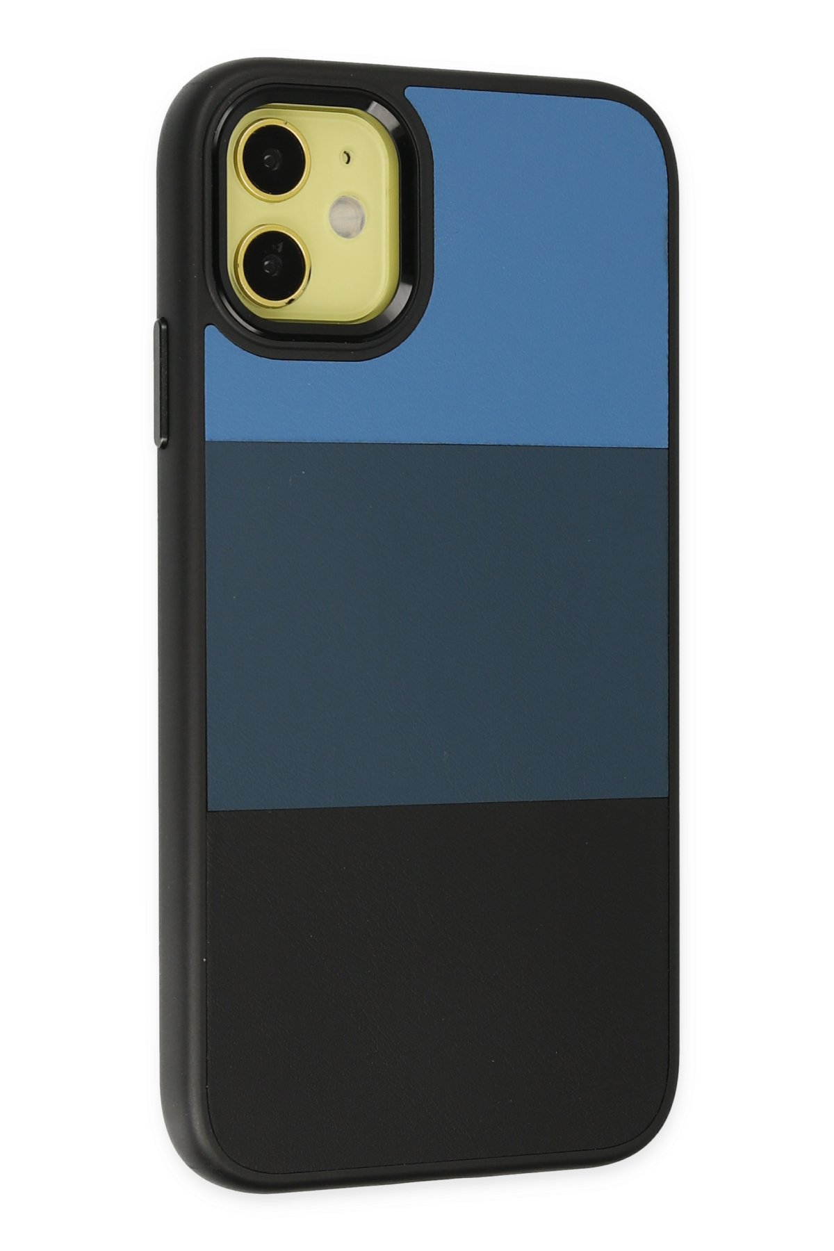 Newface iPhone 11 Kılıf Volet Silikon - Mavi