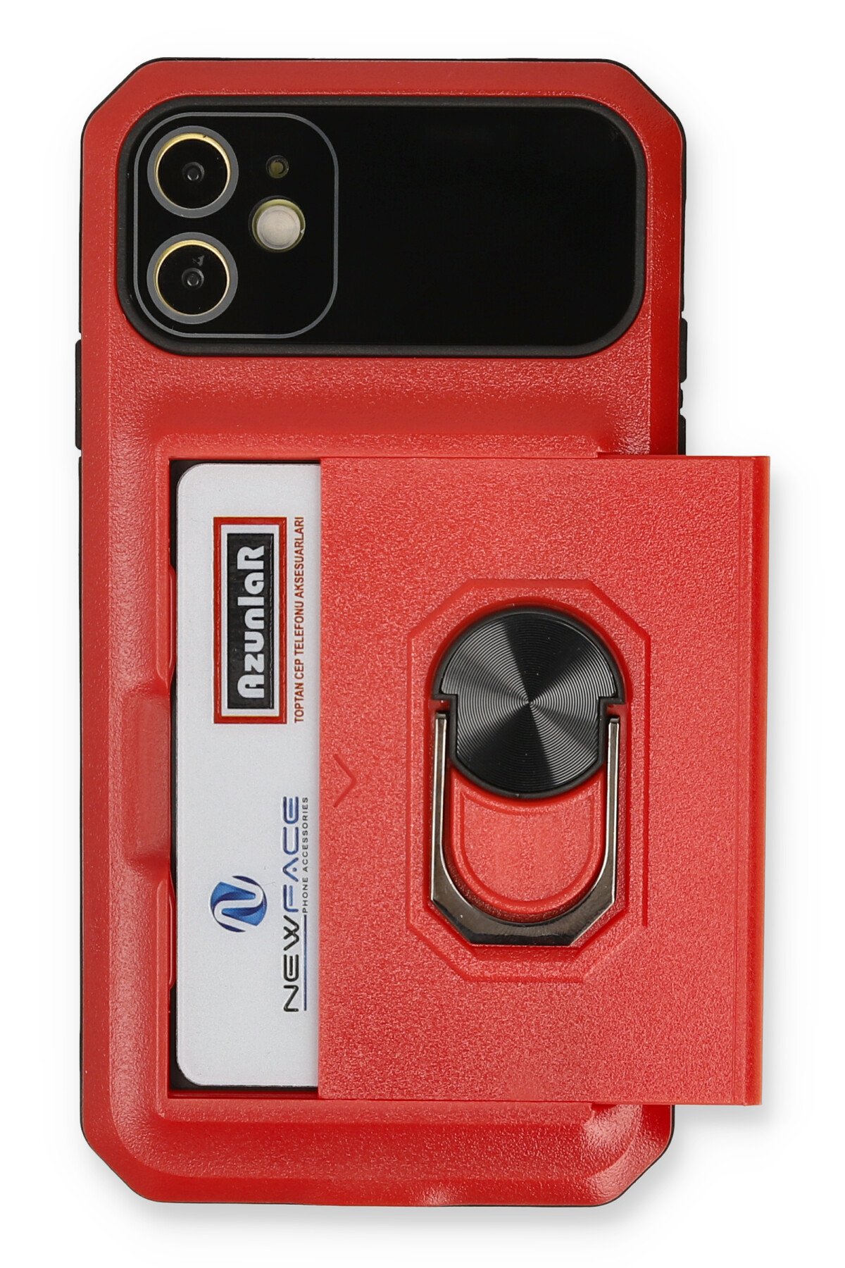 Newface iPhone 11 Kılıf Apollo Magneticsafe Desenli Kapak - Apollo Mavi - 1