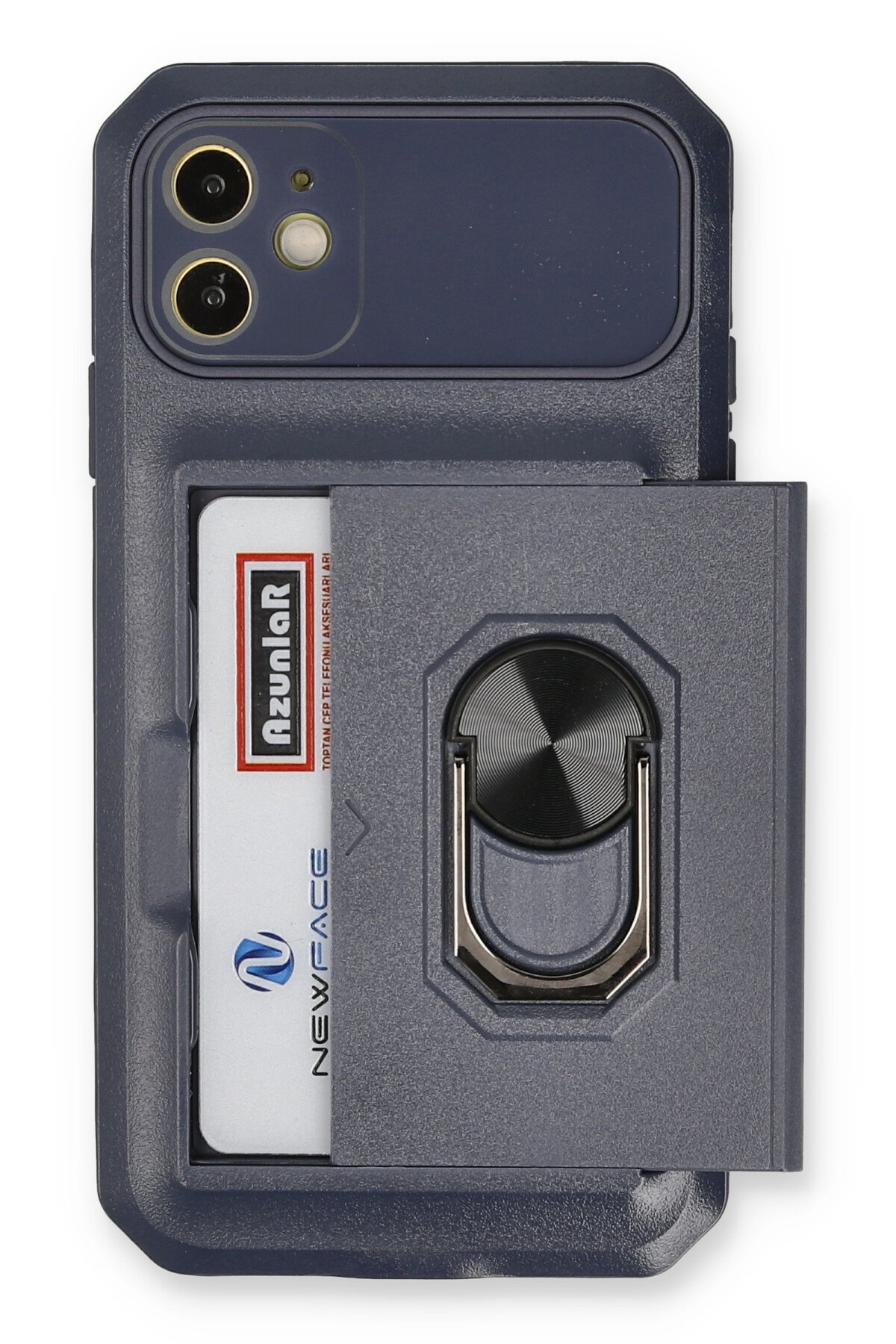 Newface iPhone 11 Neon Fosforlu Kamera Lens - Yeşil