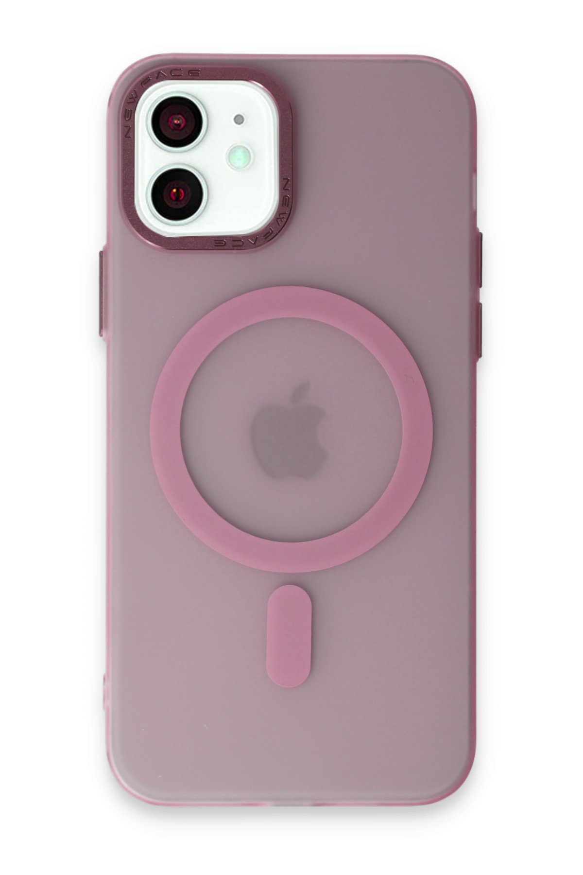 Newface iPhone 11 Renkli Kamera Lens Koruma Cam - Sarı-Turuncu