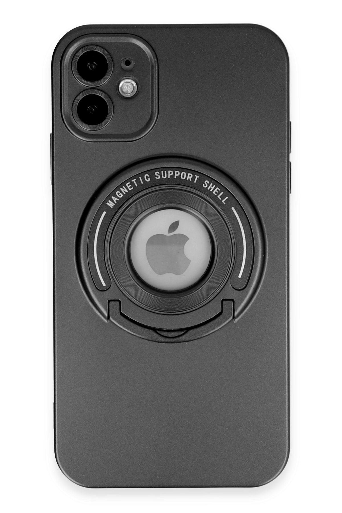 Newface iPhone 11 Kılıf Divo Lazer Askılı Magsafe Kapak - Lila