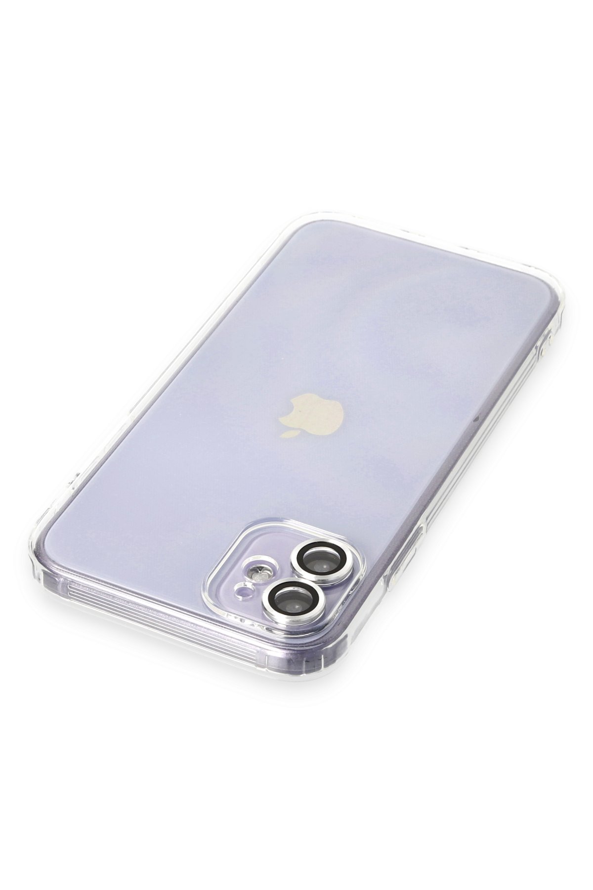 Newface iPhone 11 Kılıf Joy Lens Standlı Kapak - Siyah