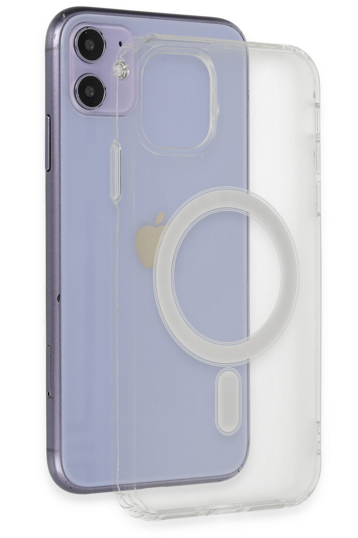 Newface iPhone 11 Kılıf Nano içi Kadife Silikon - Siyah