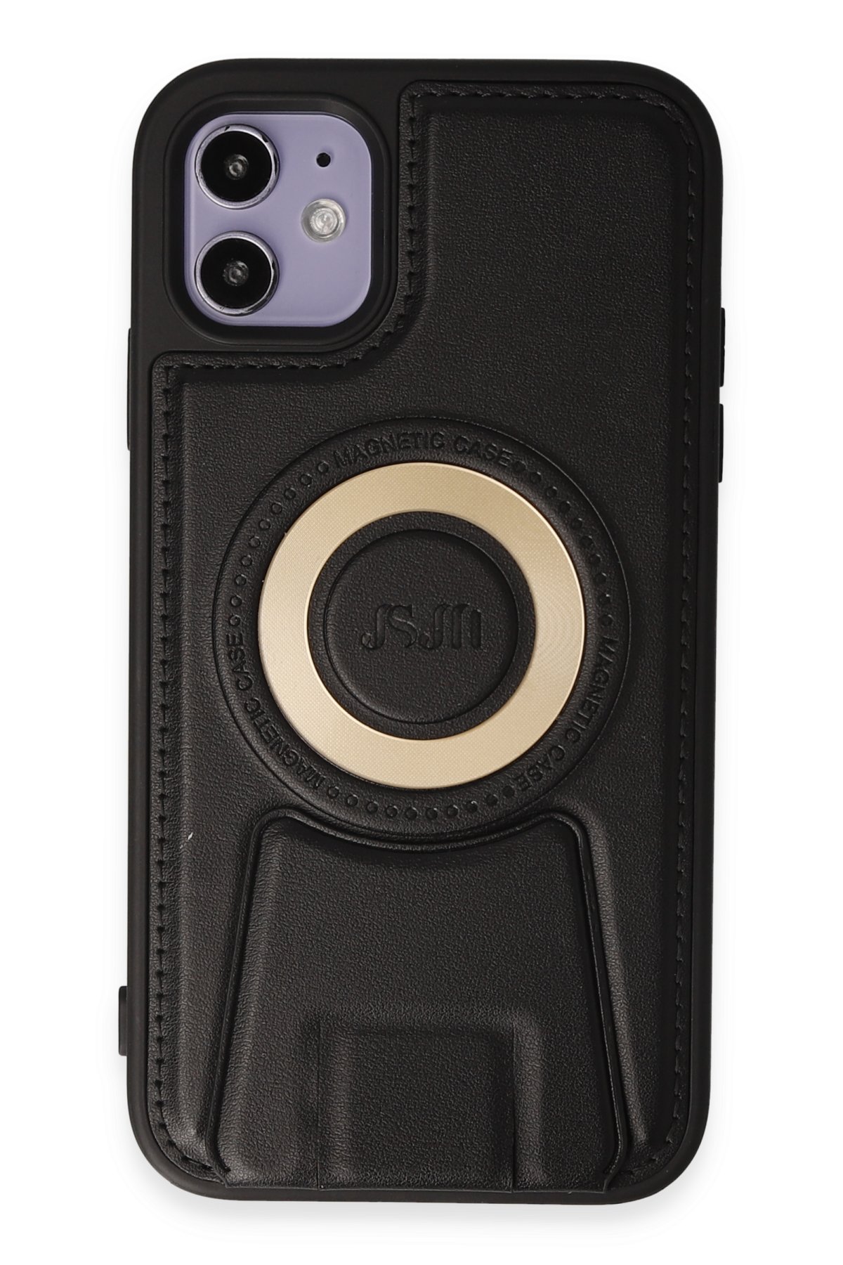 Newface iPhone 11 Kılıf Palm Buzlu Kamera Sürgülü Silikon - Lila