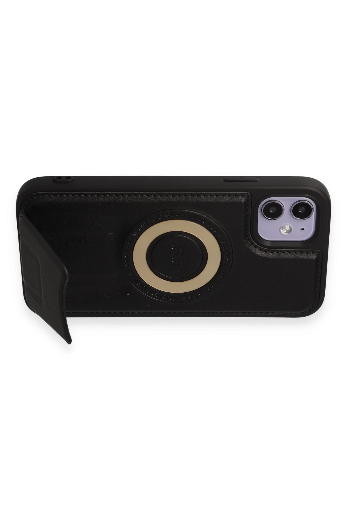 Newface iPhone 11 Kılıf Palm Buzlu Kamera Sürgülü Silikon - Lila