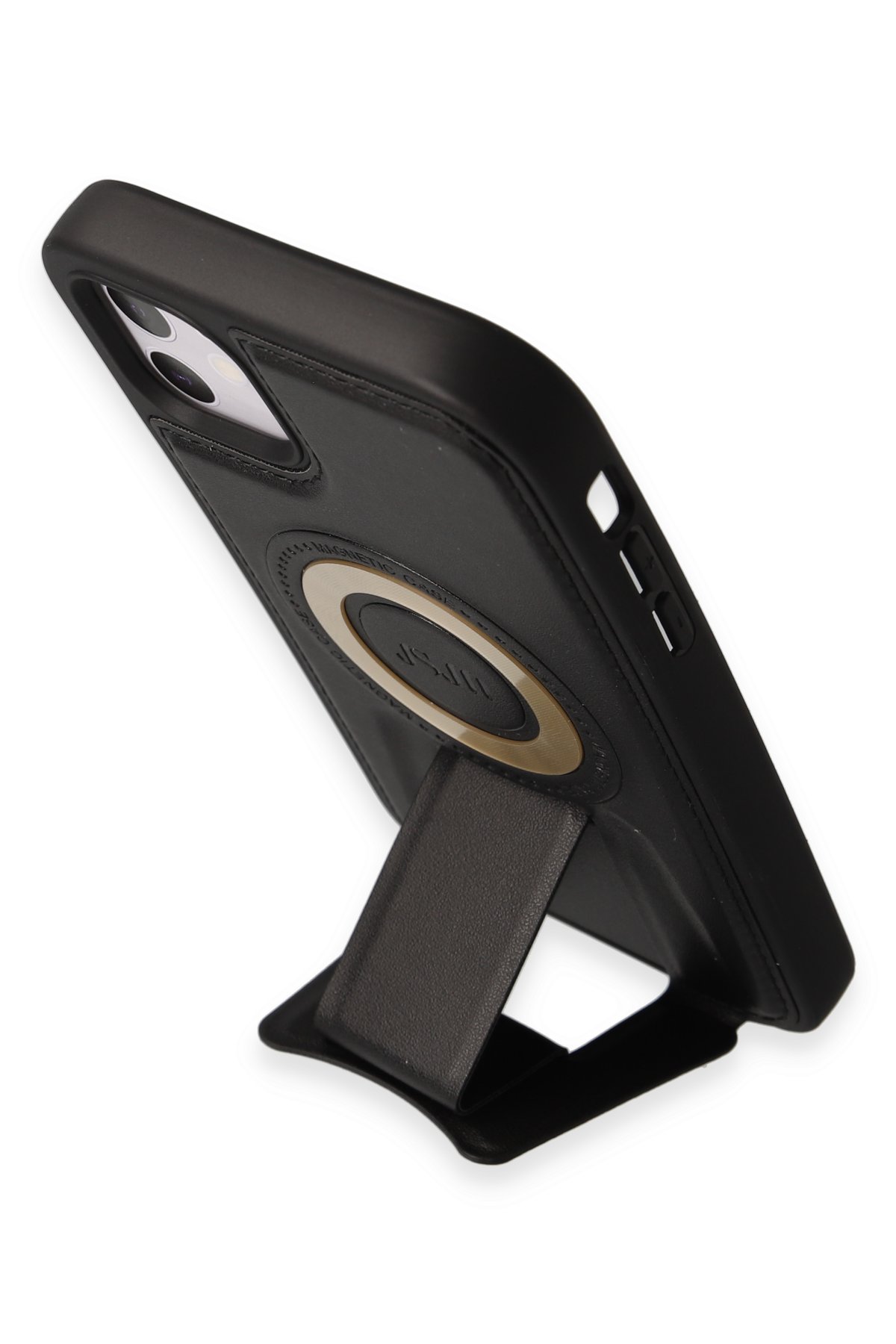 Newface iPhone 11 Kılıf Palm Buzlu Kamera Sürgülü Silikon - Lila