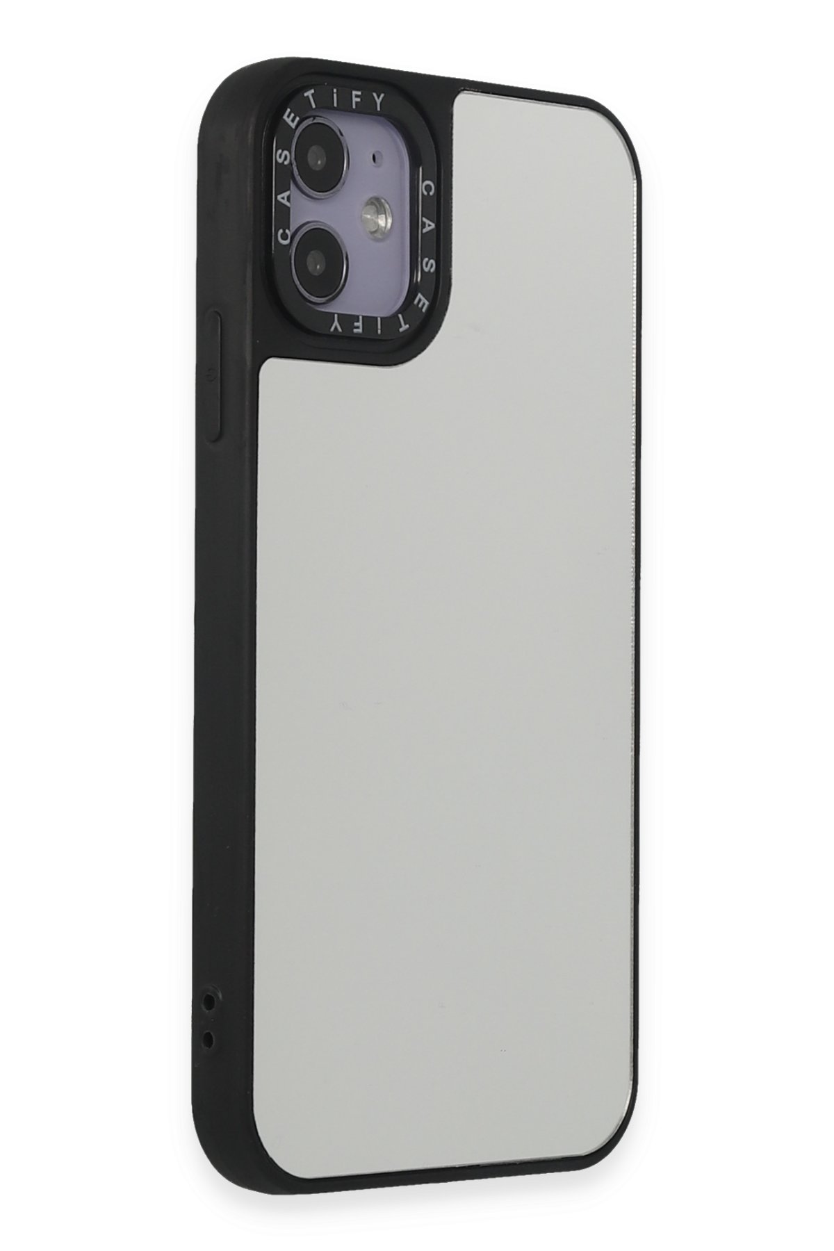 Newface iPhone 11 Kılıf Palm Buzlu Kamera Sürgülü Silikon - Lila