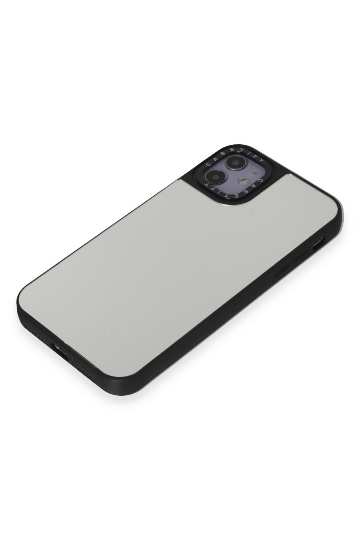 Newface iPhone 11 Kılıf Palm Buzlu Kamera Sürgülü Silikon - Lila