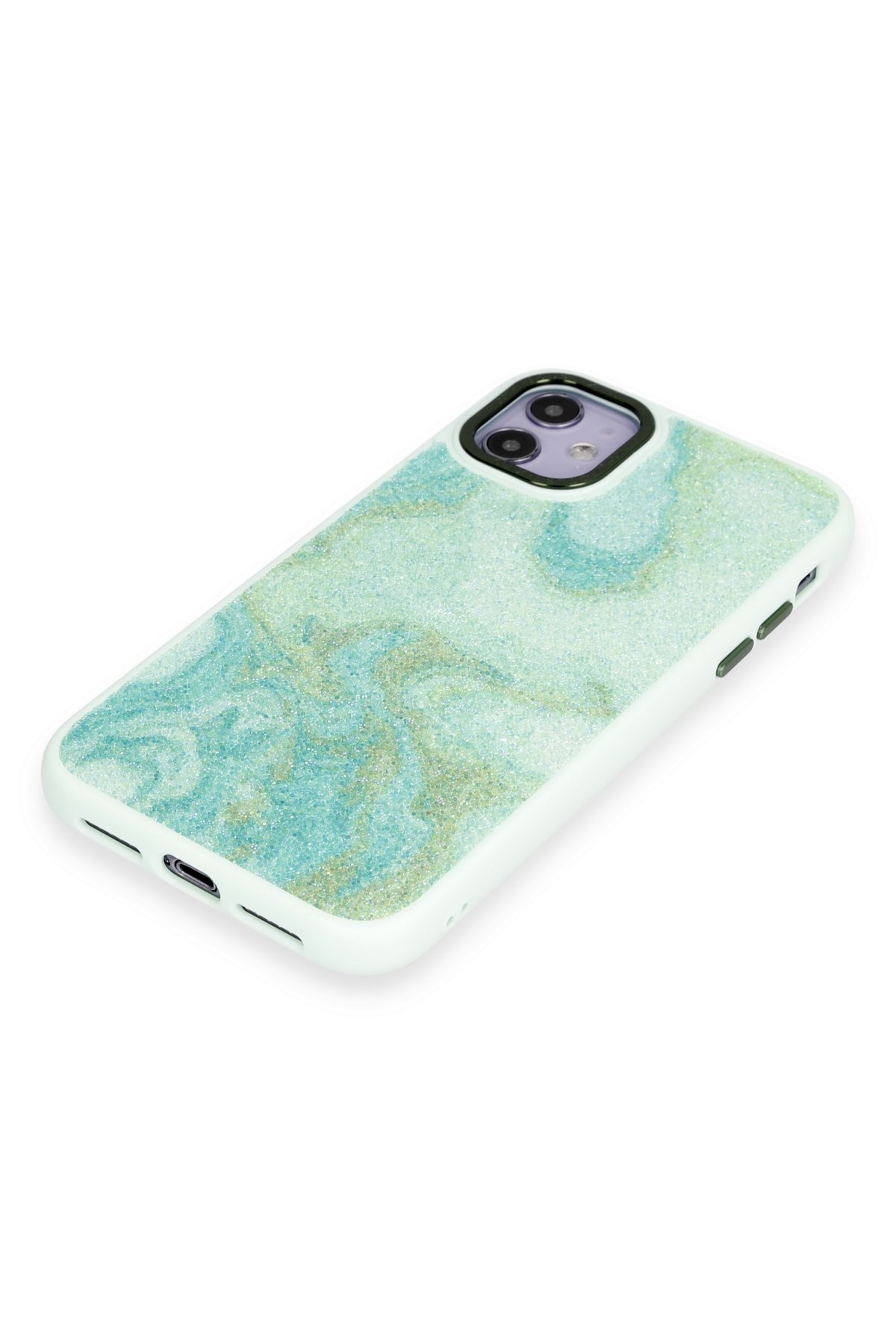 Newface iPhone 11 Kılıf Platin Silikon - Lila