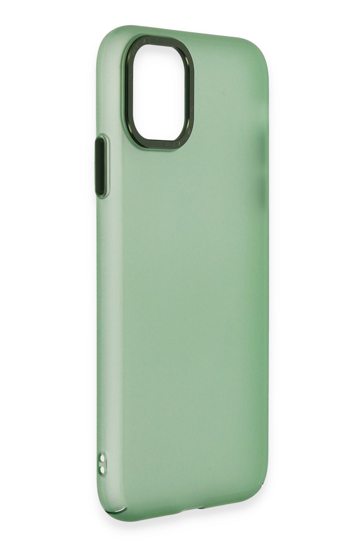 Newface iPhone 11 Kılıf Sofya Yüzüklü Silikon Kapak - Gold