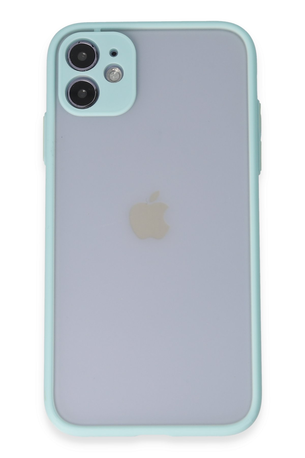 Newface iPhone 11 Kılıf Divo Lazer Askılı Magsafe Kapak - Sierra Blue