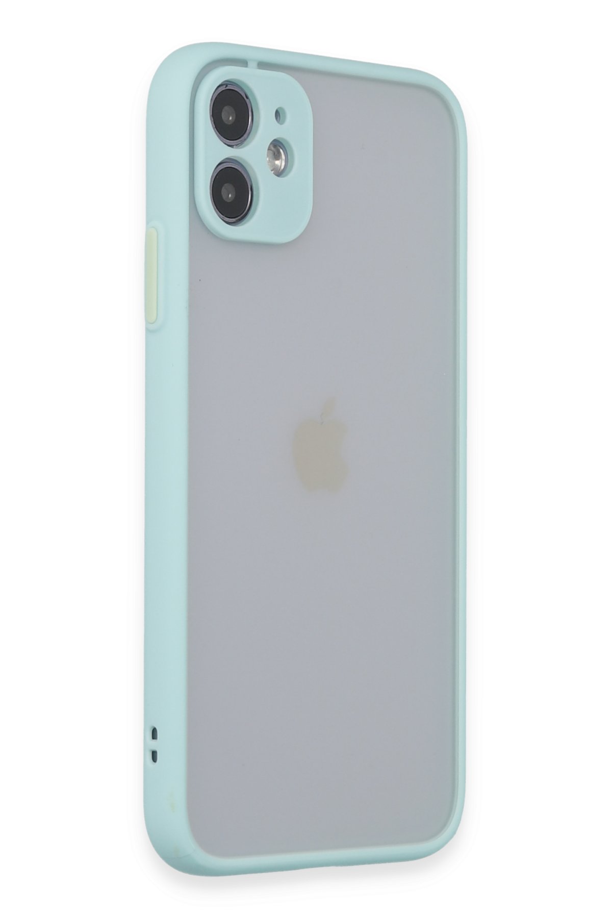 Newface iPhone 11 Kılıf Divo Lazer Askılı Magsafe Kapak - Sierra Blue