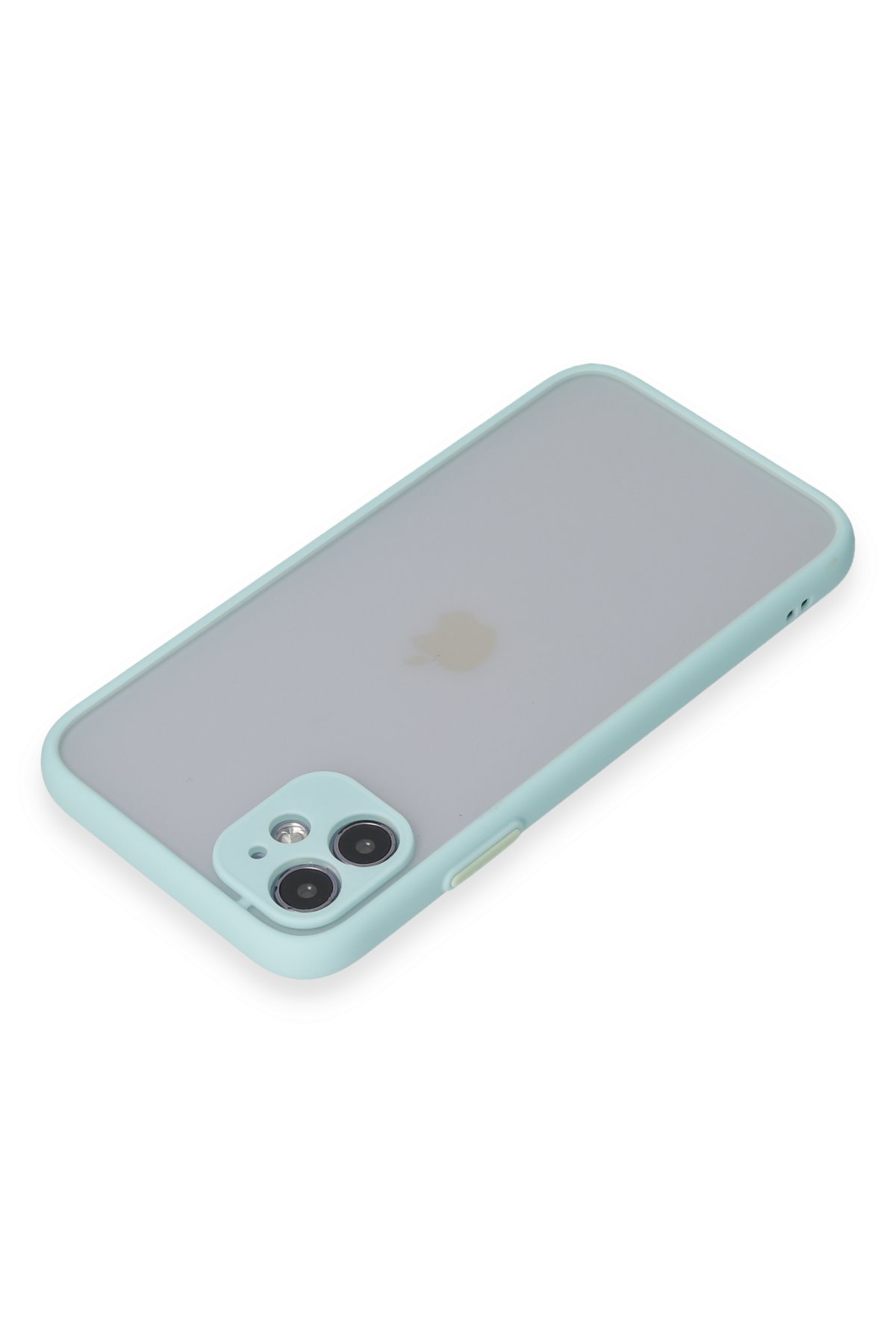 Newface iPhone 11 Kılıf Divo Lazer Askılı Magsafe Kapak - Sierra Blue