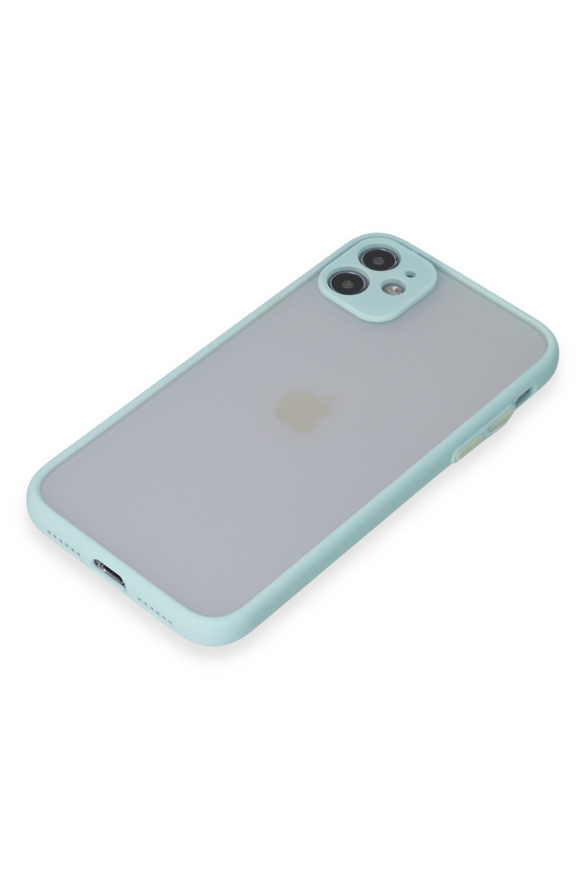 Newface iPhone 11 Kılıf Divo Lazer Askılı Magsafe Kapak - Sierra Blue