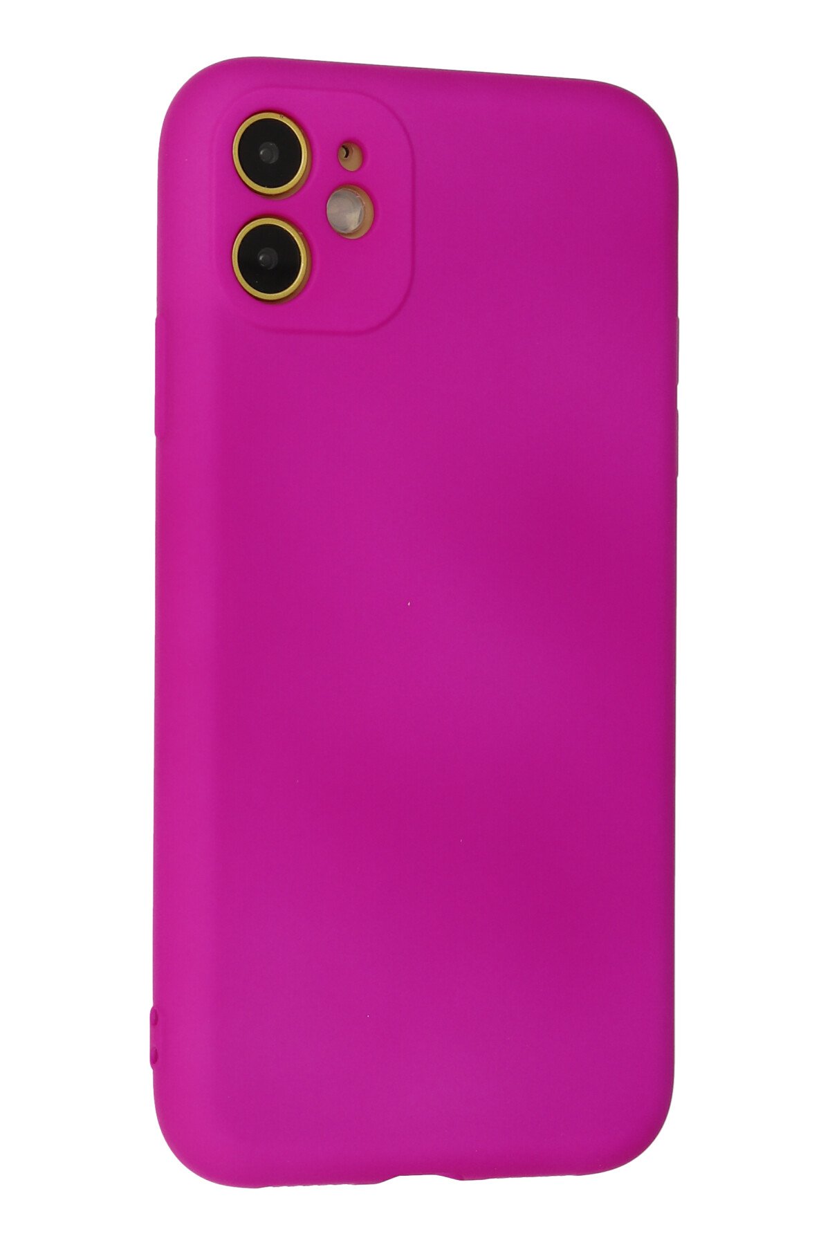 Newface iPhone 11 Neon Fosforlu Kamera Lens - Sarı