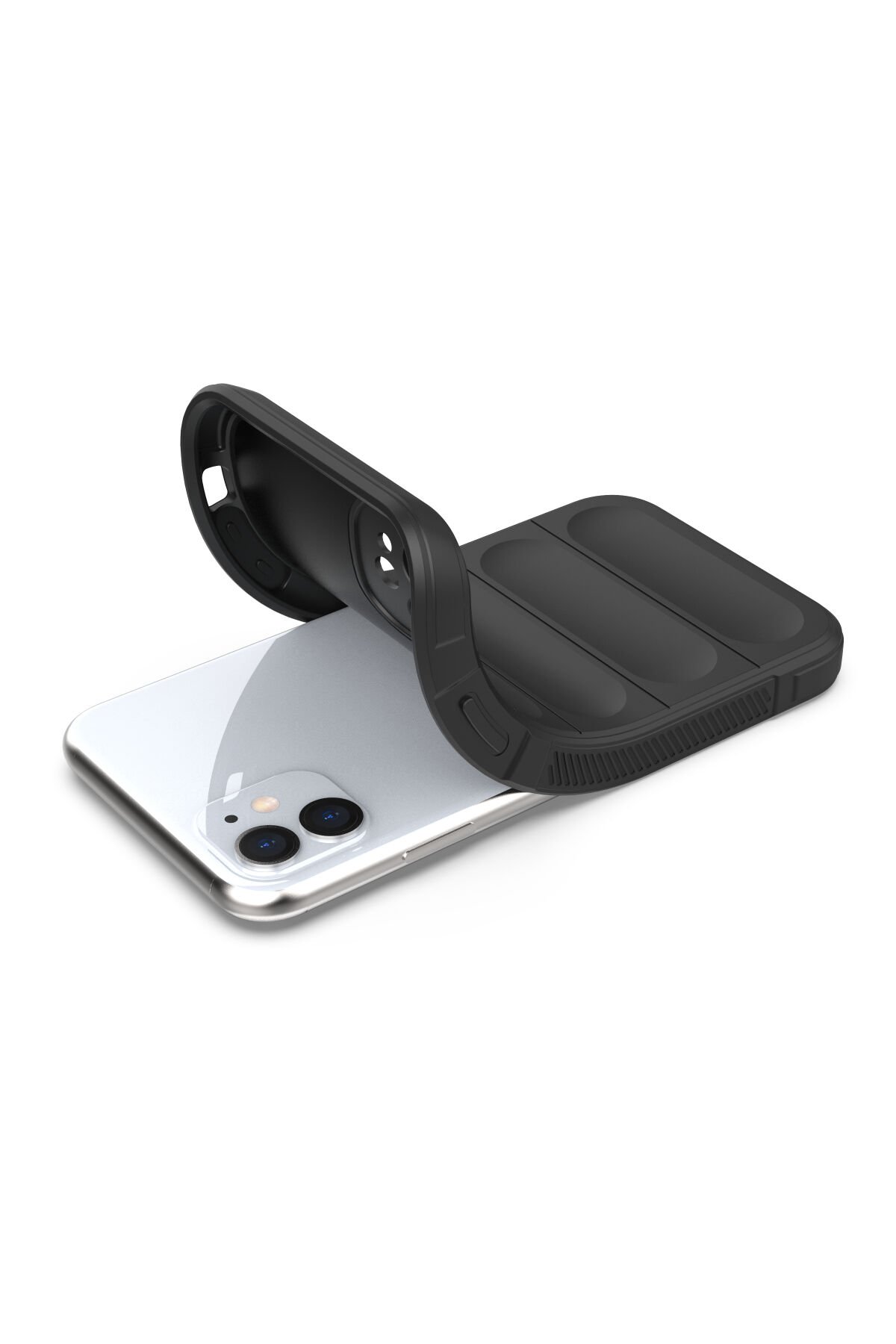 Newface iPhone 11 Kılıf Optimum Silikon - Siyah