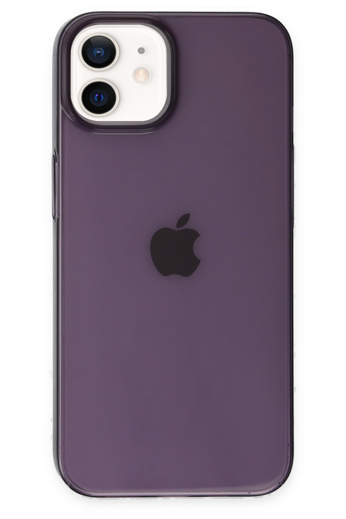 Newface iPhone 11 Kılıf Coco Karbon Silikon - Füme