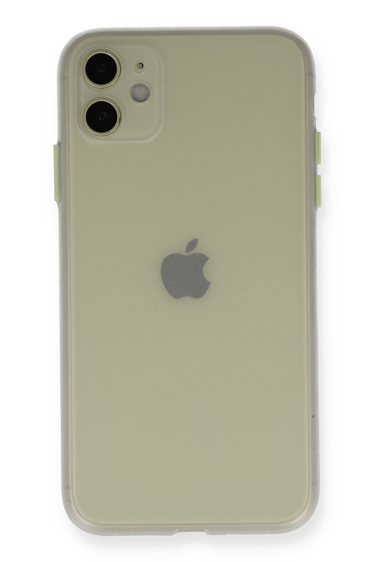 Newface iPhone 11 Kılıf Joke Simli Magneticsafe Kılıf - Siyah