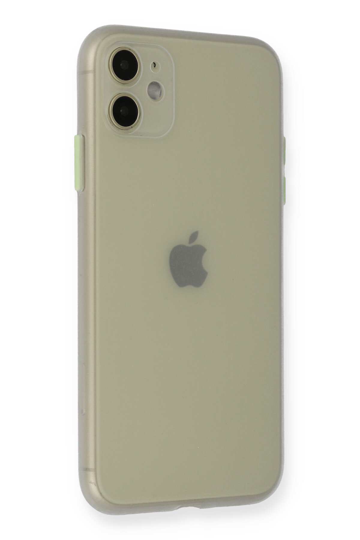 Newface iPhone 11 Kılıf Joke Simli Magneticsafe Kılıf - Siyah