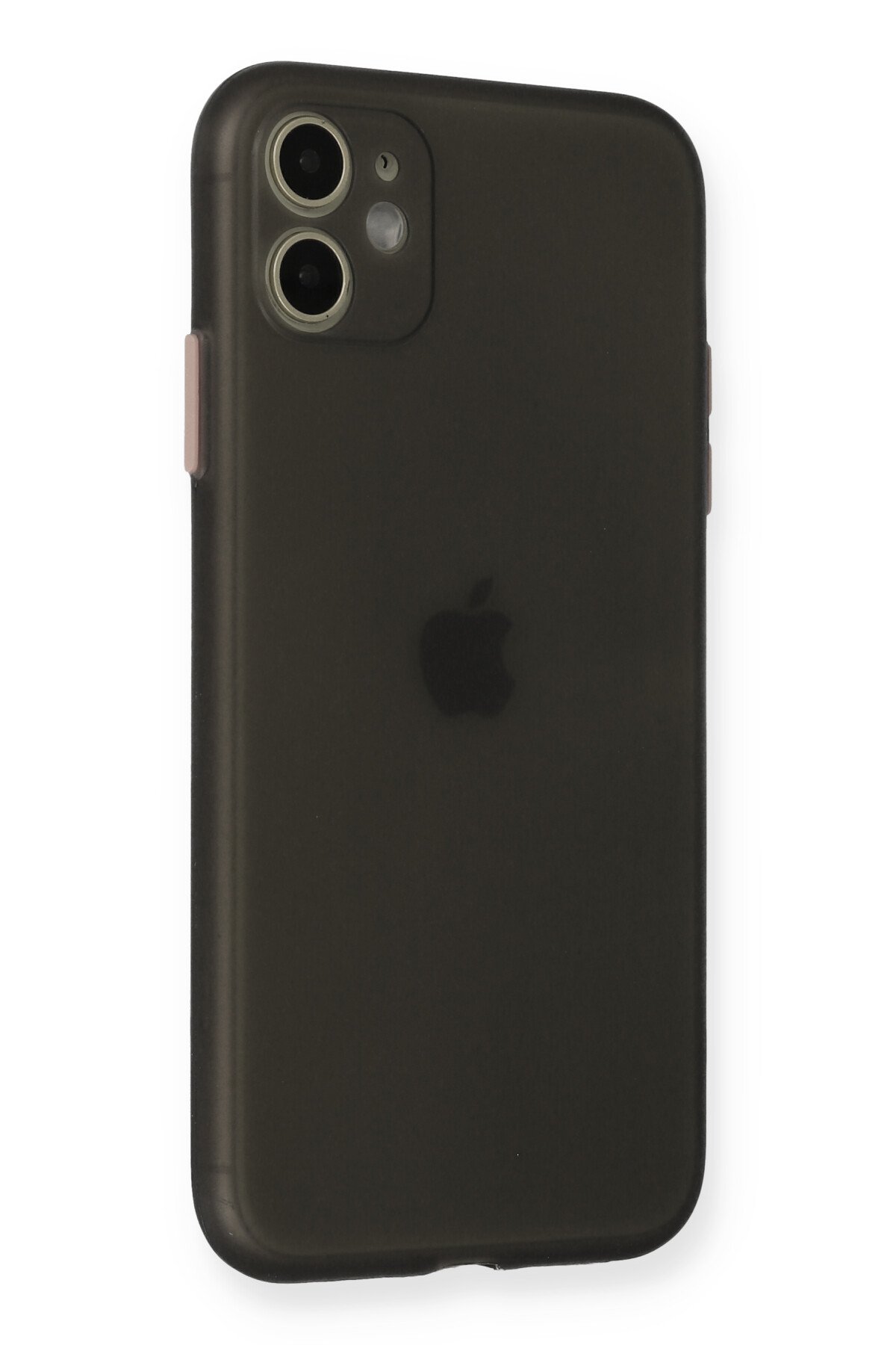 Newface iPhone 11 Kılıf Sofya Yüzüklü Silikon Kapak - Yeşil