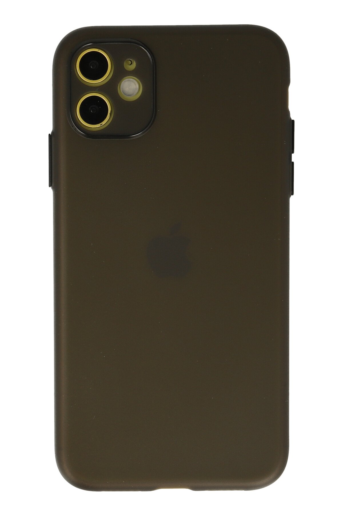Newface iPhone 11 Kılıf Daisy Simli Magsafe Kapak - Gold