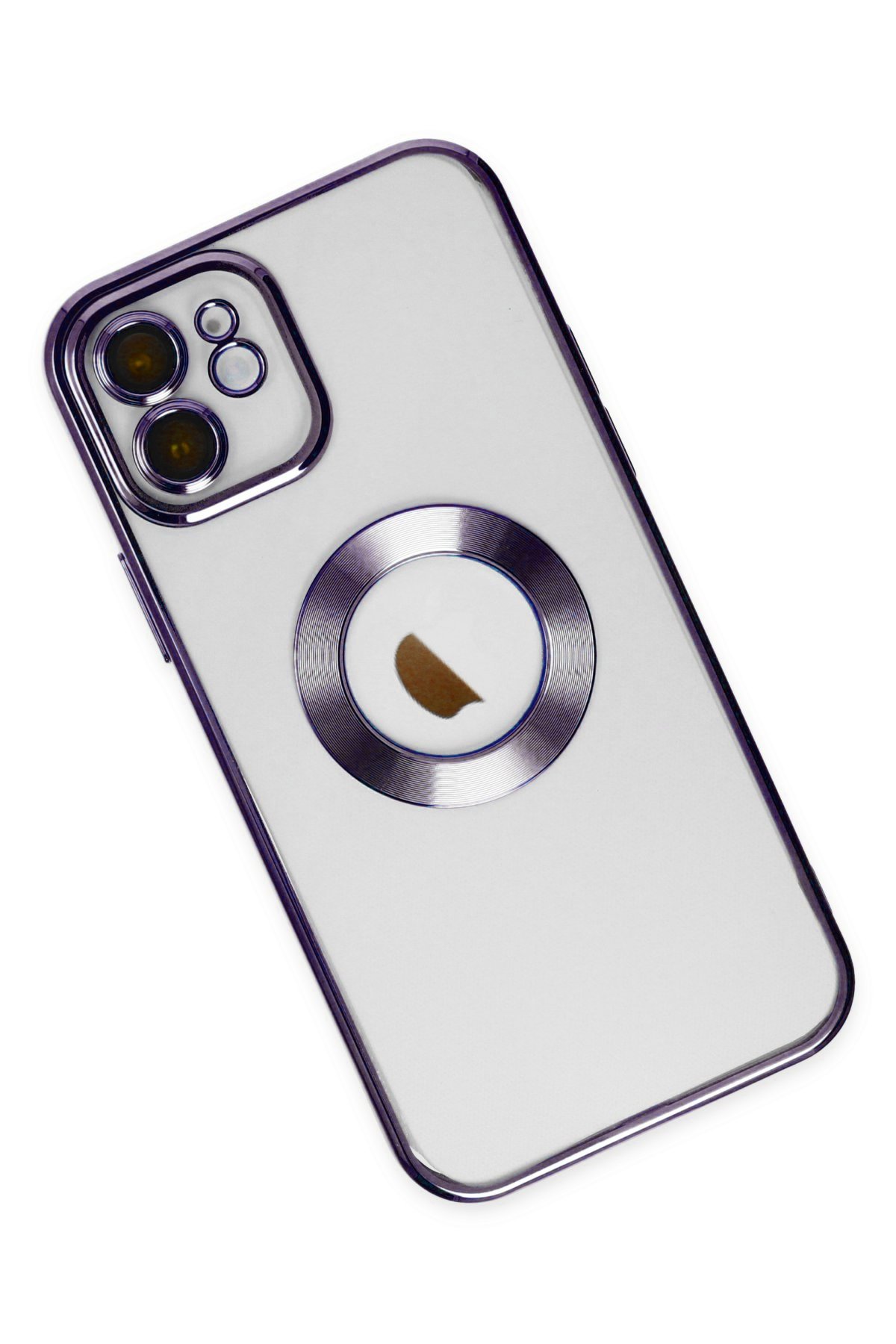Newface iPhone 11 Kılıf Montreal Yüzüklü Silikon Kapak - Buz Mavi