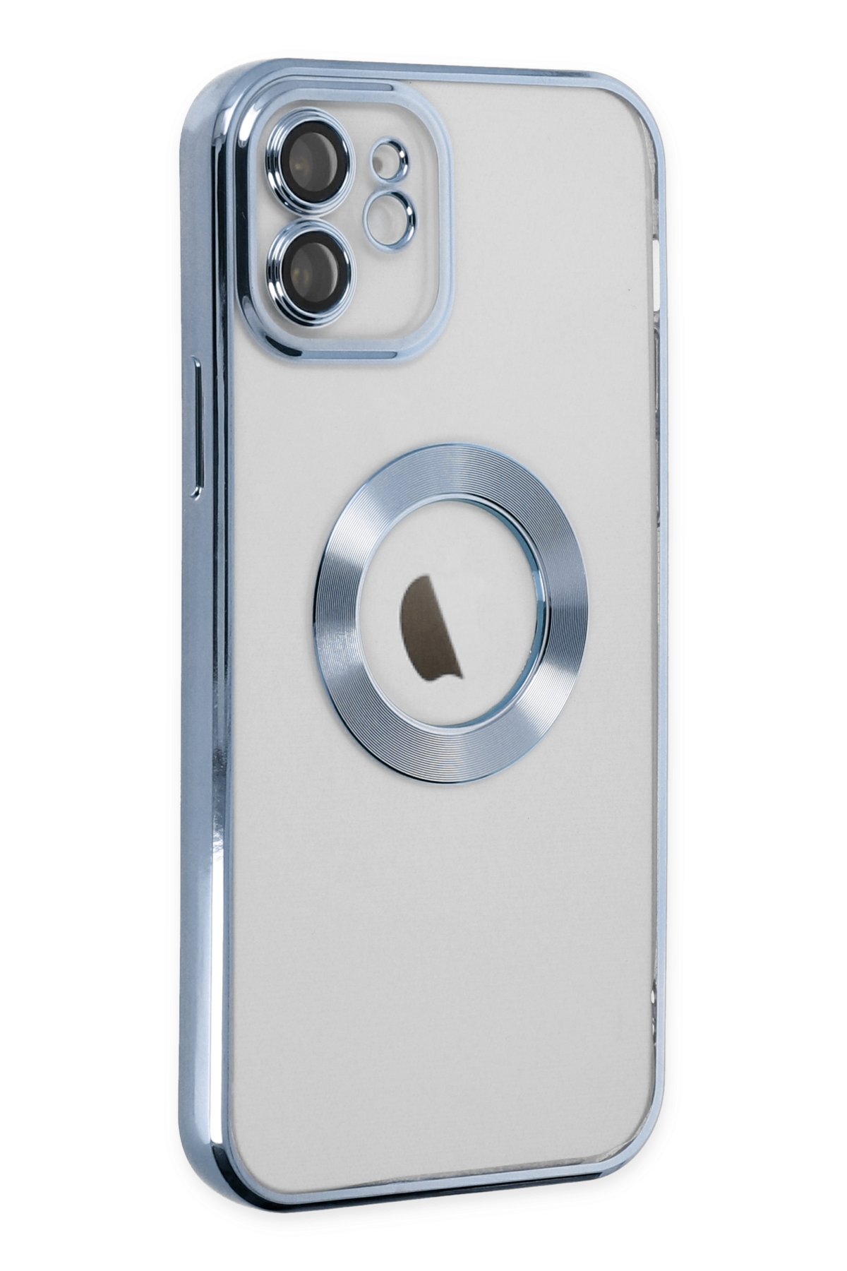 Newface iPhone 11 Kılıf Pars Lens Yüzüklü Silikon - Gold