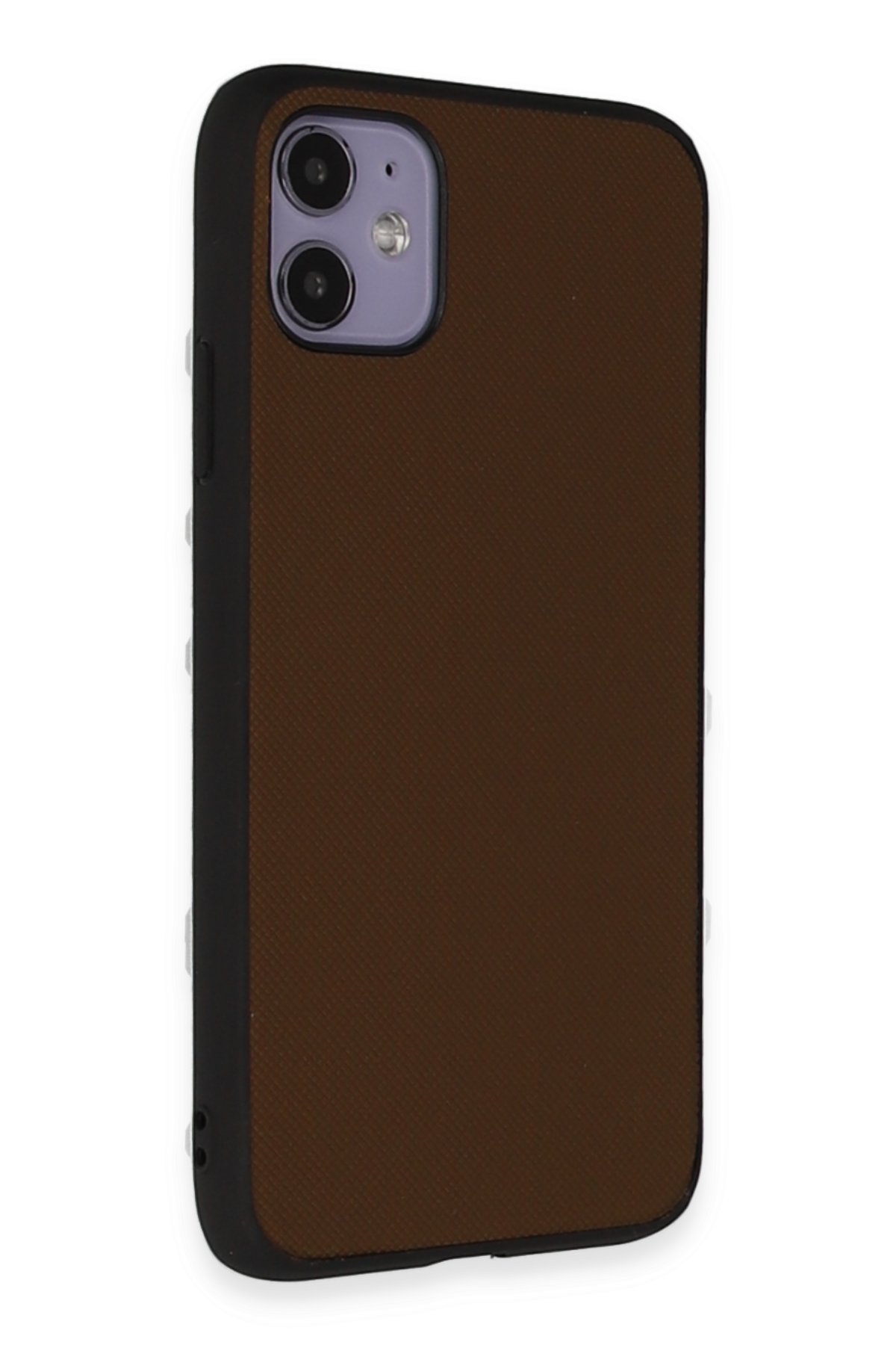 Newface iPhone 11 Kılıf Palm Buzlu Kamera Sürgülü Silikon - Lila