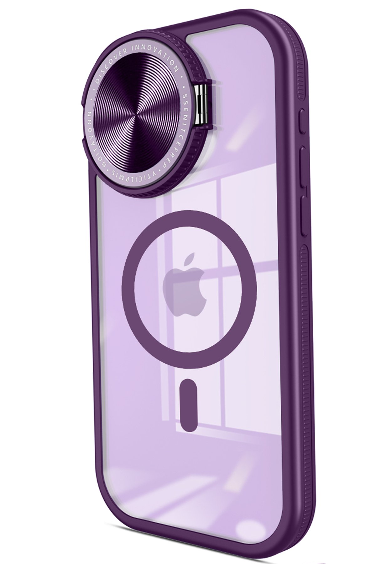 Newface iPhone 11 Kılıf Glow Magsafe Kapak - Turuncu