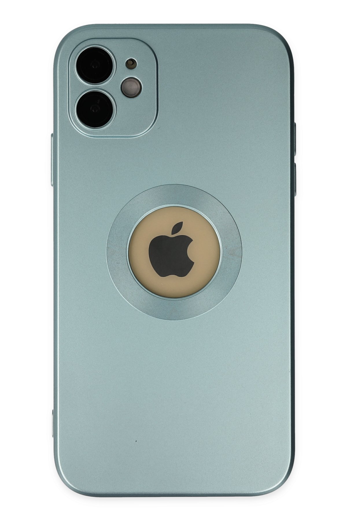 Newface iPhone 11 Kılıf Montreal Yüzüklü Silikon Kapak - Kırmızı