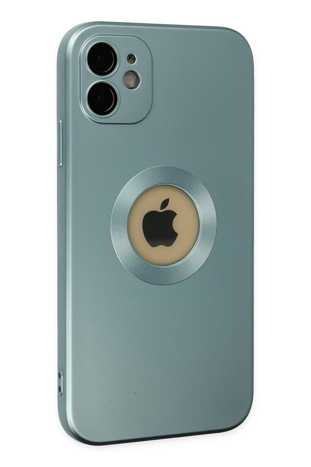 Newface iPhone 11 Kılıf Montreal Yüzüklü Silikon Kapak - Kırmızı