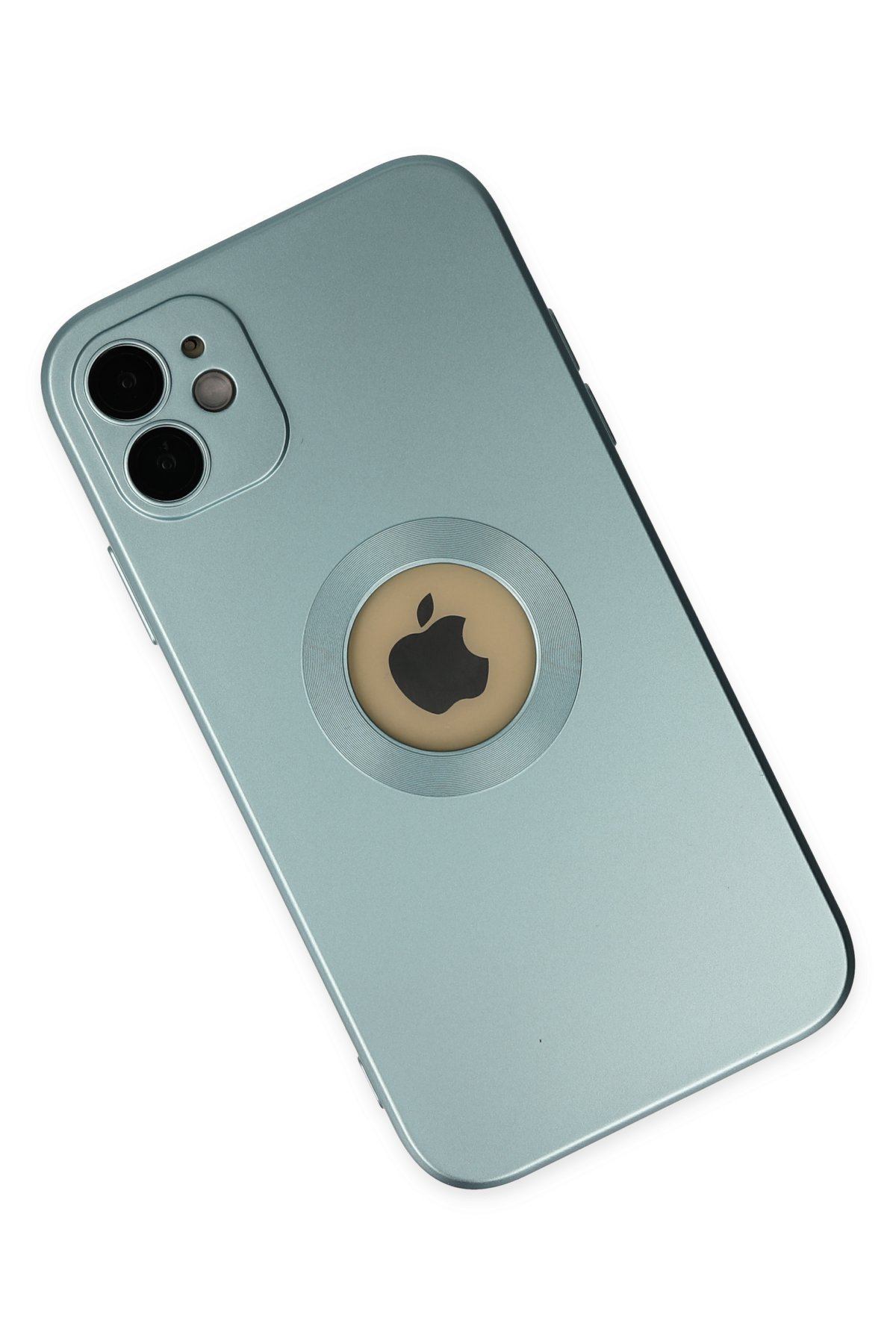 Newface iPhone 11 Kılıf Montreal Yüzüklü Silikon Kapak - Kırmızı