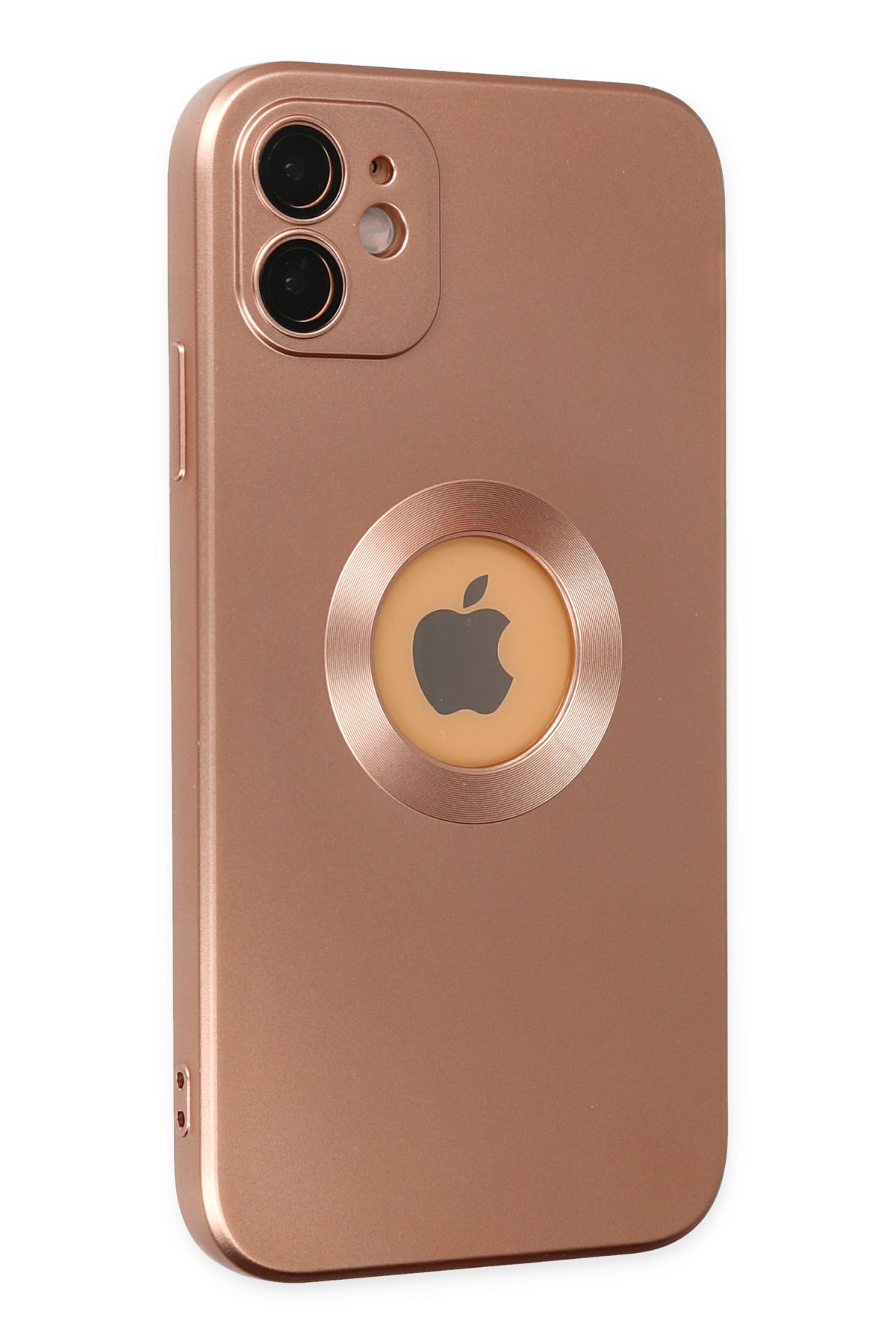 Newface iPhone 11 Kılıf Nano içi Kadife Silikon - Sarı