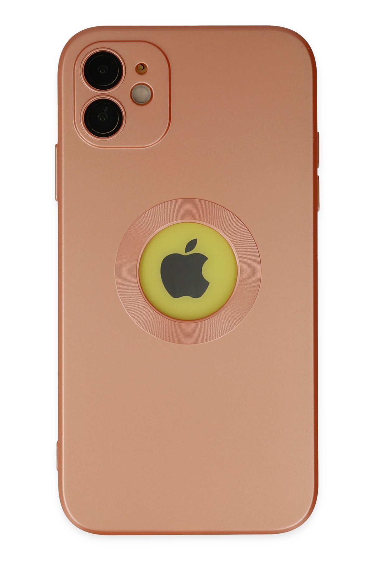 Newface iPhone 11 Neon Fosforlu Kamera Lens - Sarı
