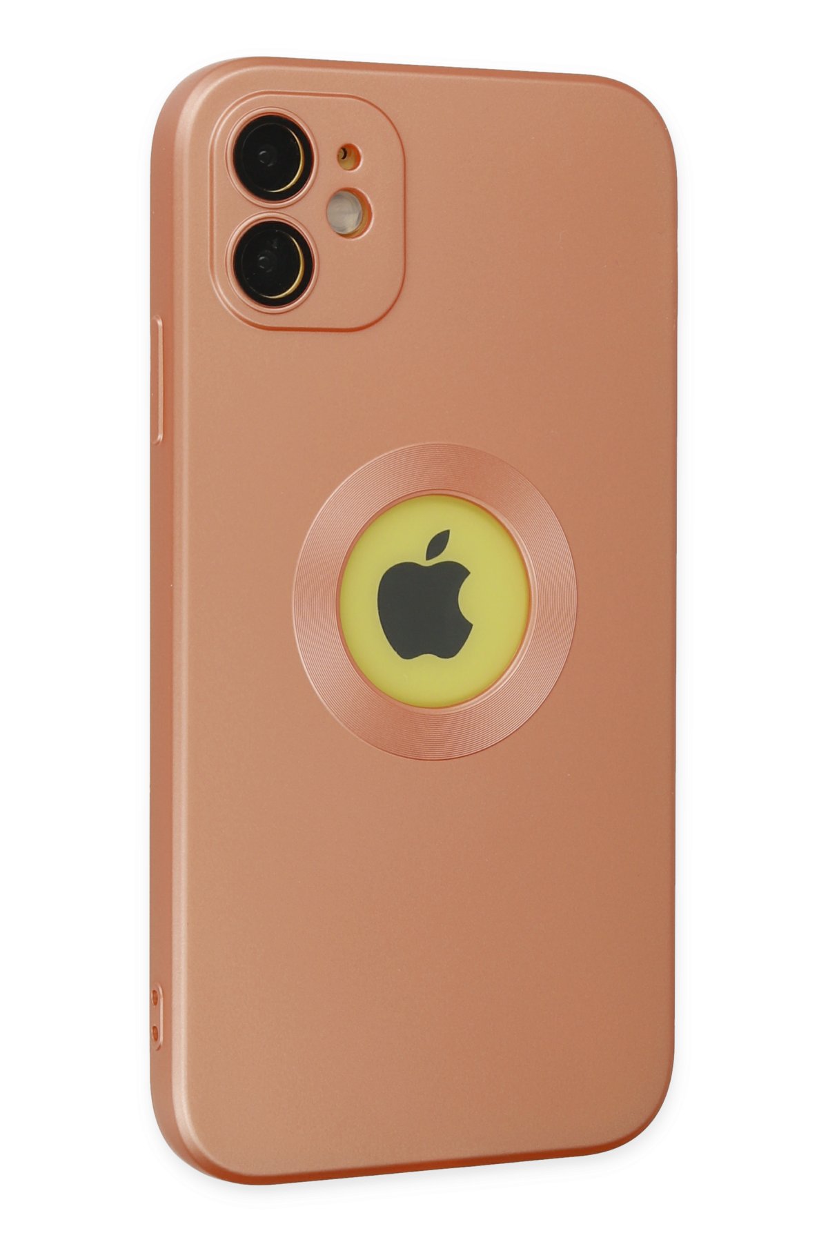 Newface iPhone 11 Neon Fosforlu Kamera Lens - Sarı