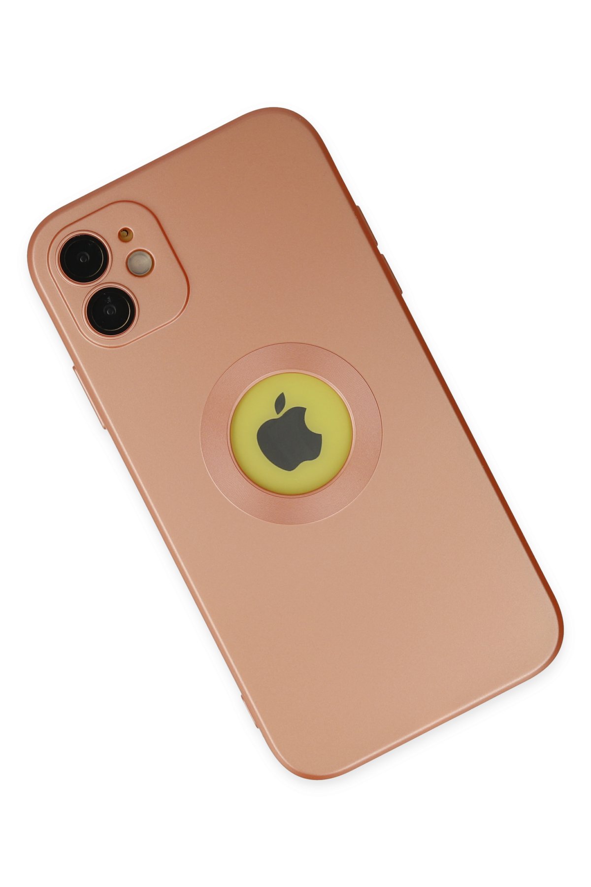 Newface iPhone 11 Neon Fosforlu Kamera Lens - Sarı
