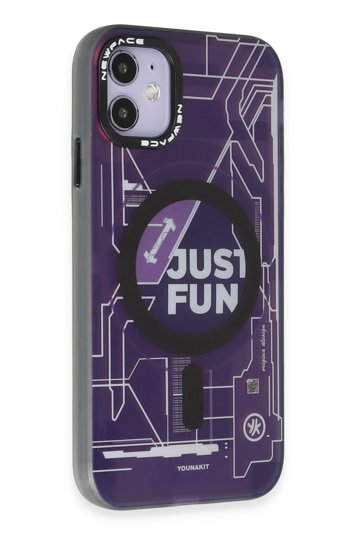 Newface iPhone 11 Kılıf Mirror Desenli Kapak - Mirror - 11