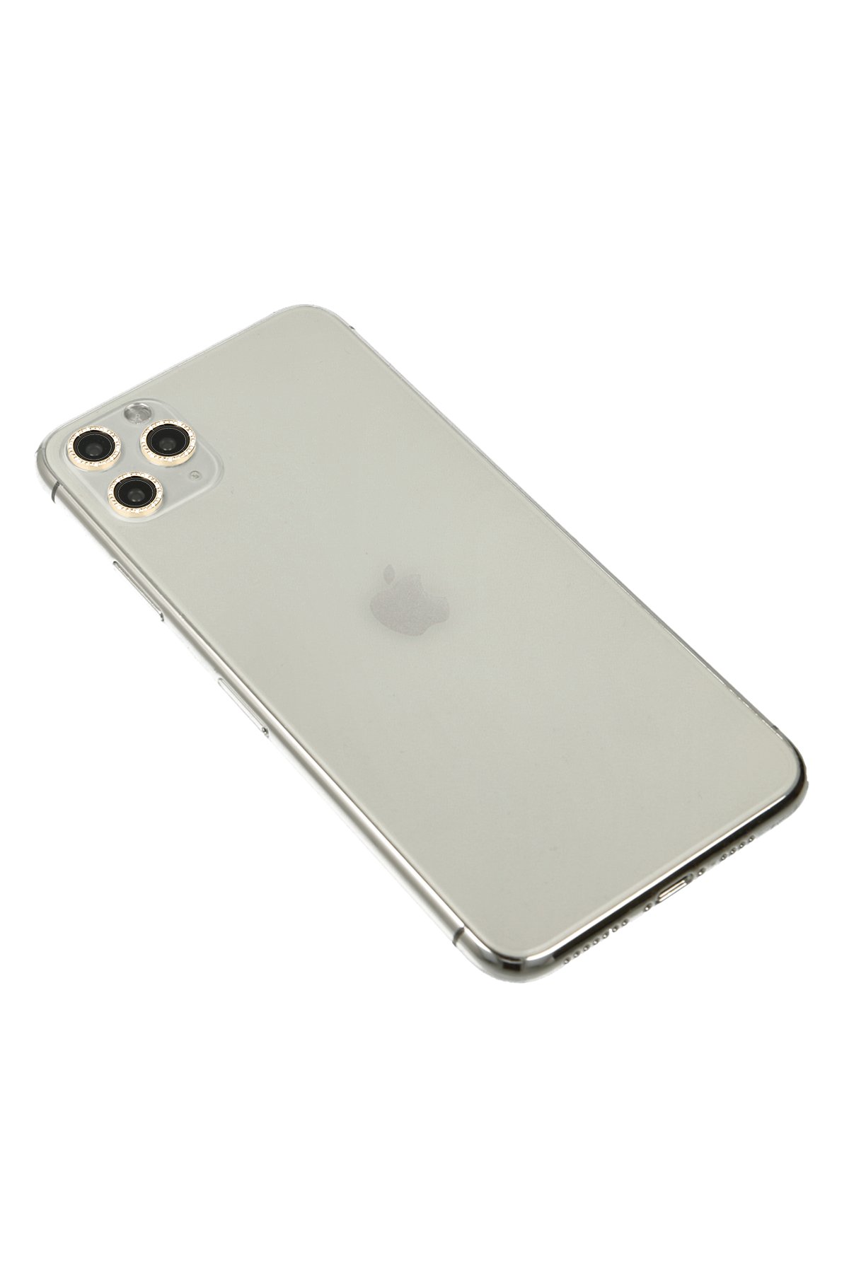 Newface iPhone 11 Pro Max Kılıf Jack Magneticsafe Lens Silikon - Gold