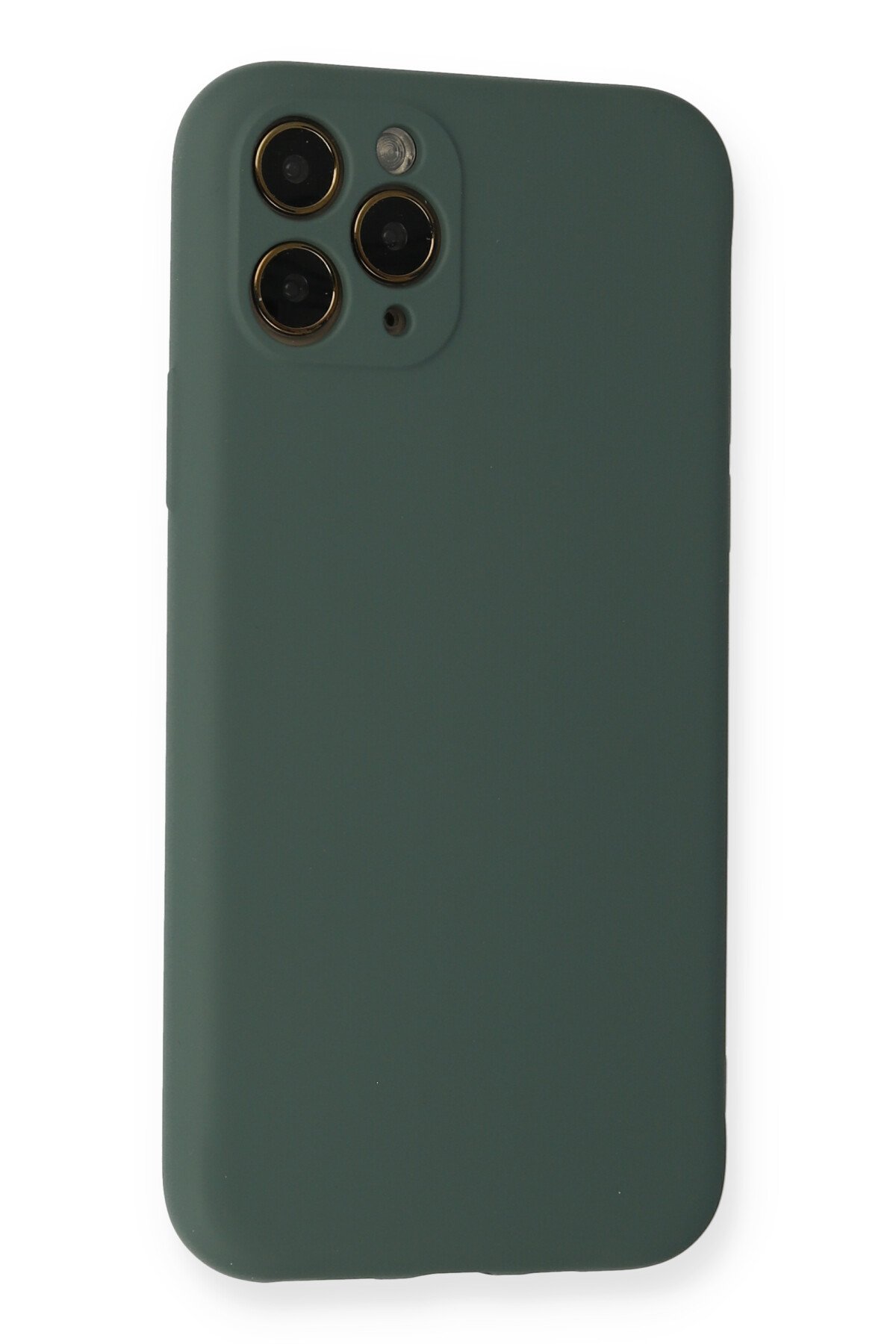 Newface iPhone 11 Pro Kılıf Platin Silikon - Siyah