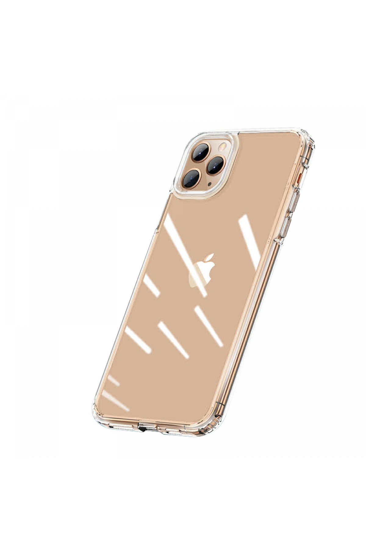 Newface iPhone 11 Pro Kılıf Platin Kamera Koruma Silikon - Sarı