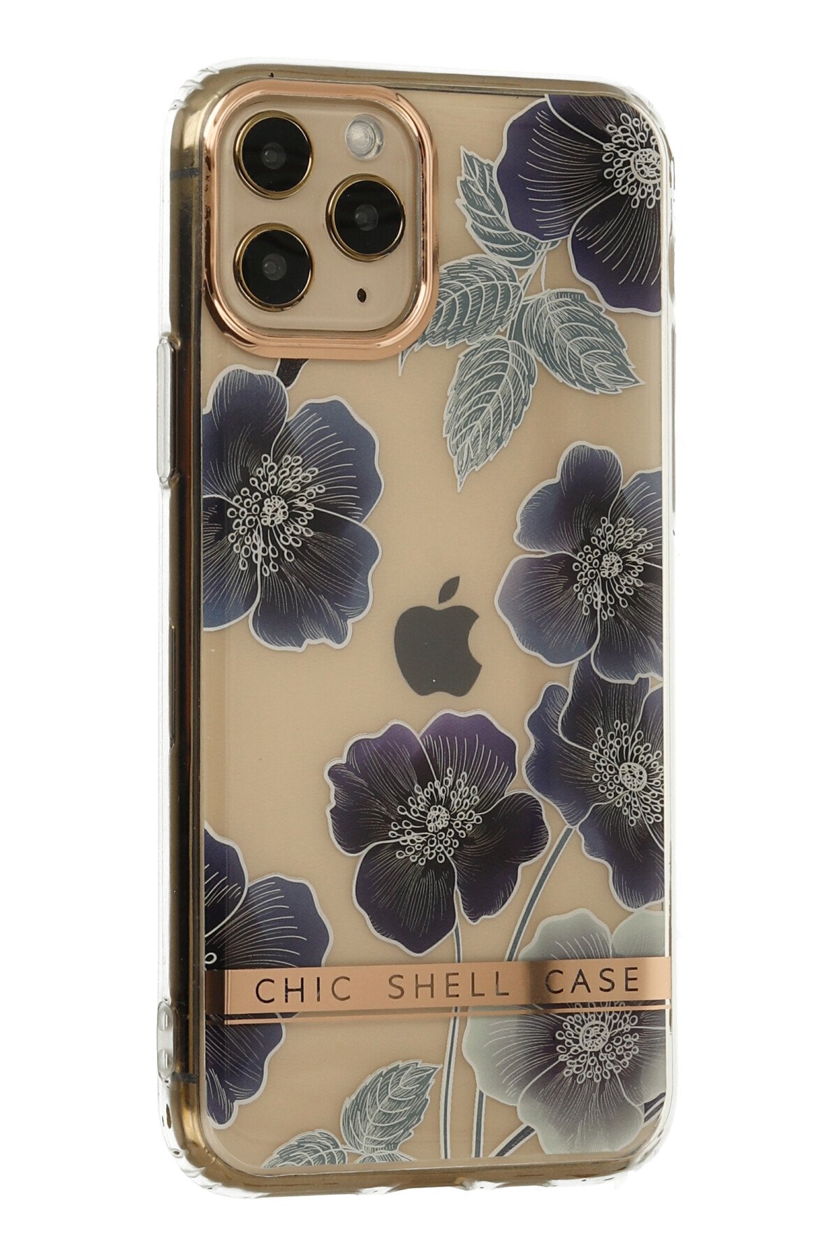 Newface iPhone 11 Pro Kılıf Loop Deri Silikon - Kahverengi