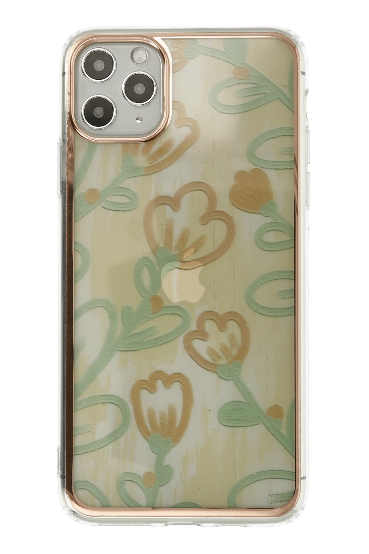 Newface iPhone 11 Pro Kılıf Platin Kamera Koruma Silikon - Pembe