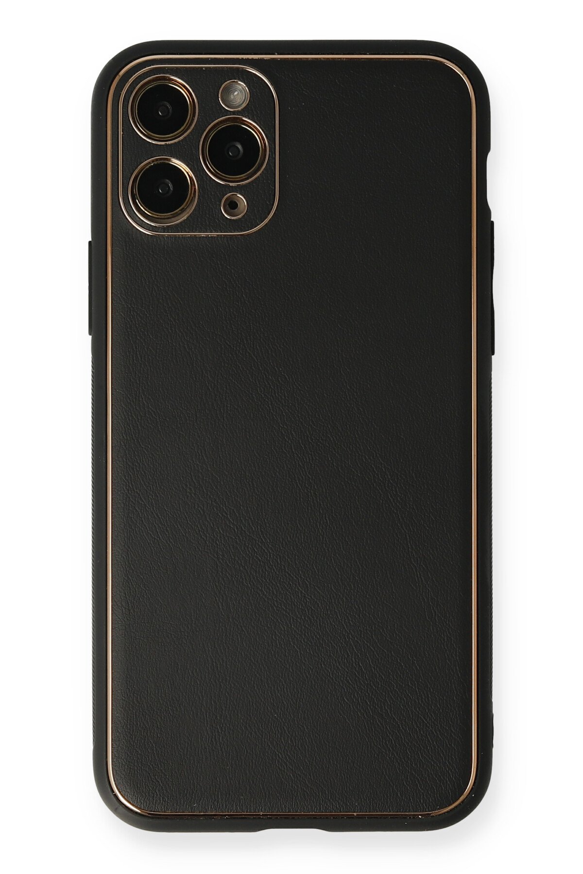 Newface iPhone 11 Pro Kılıf Kross Magneticsafe Kapak - Gold