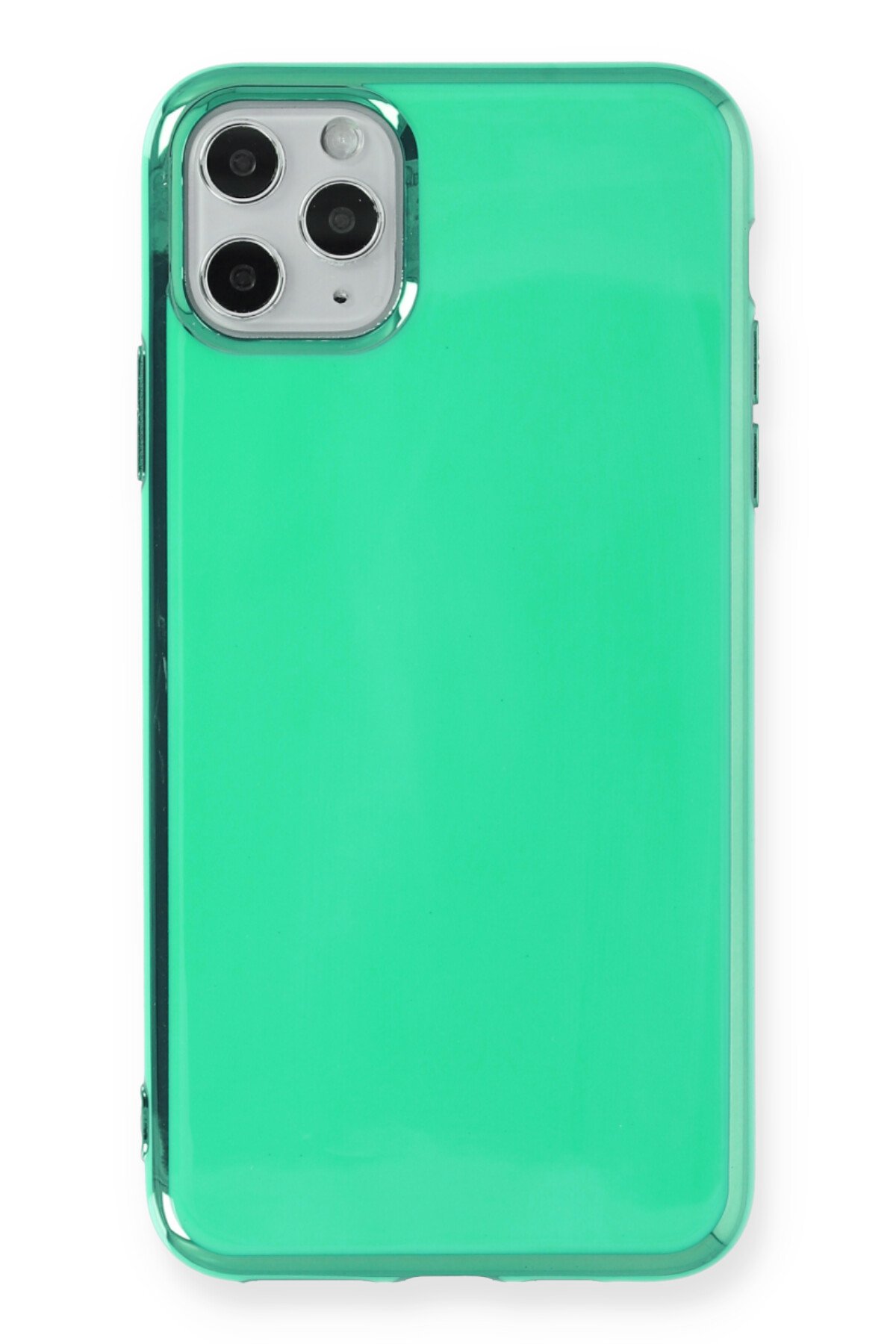 Newface iPhone 11 Pro Kılıf Platin Silikon - Lila