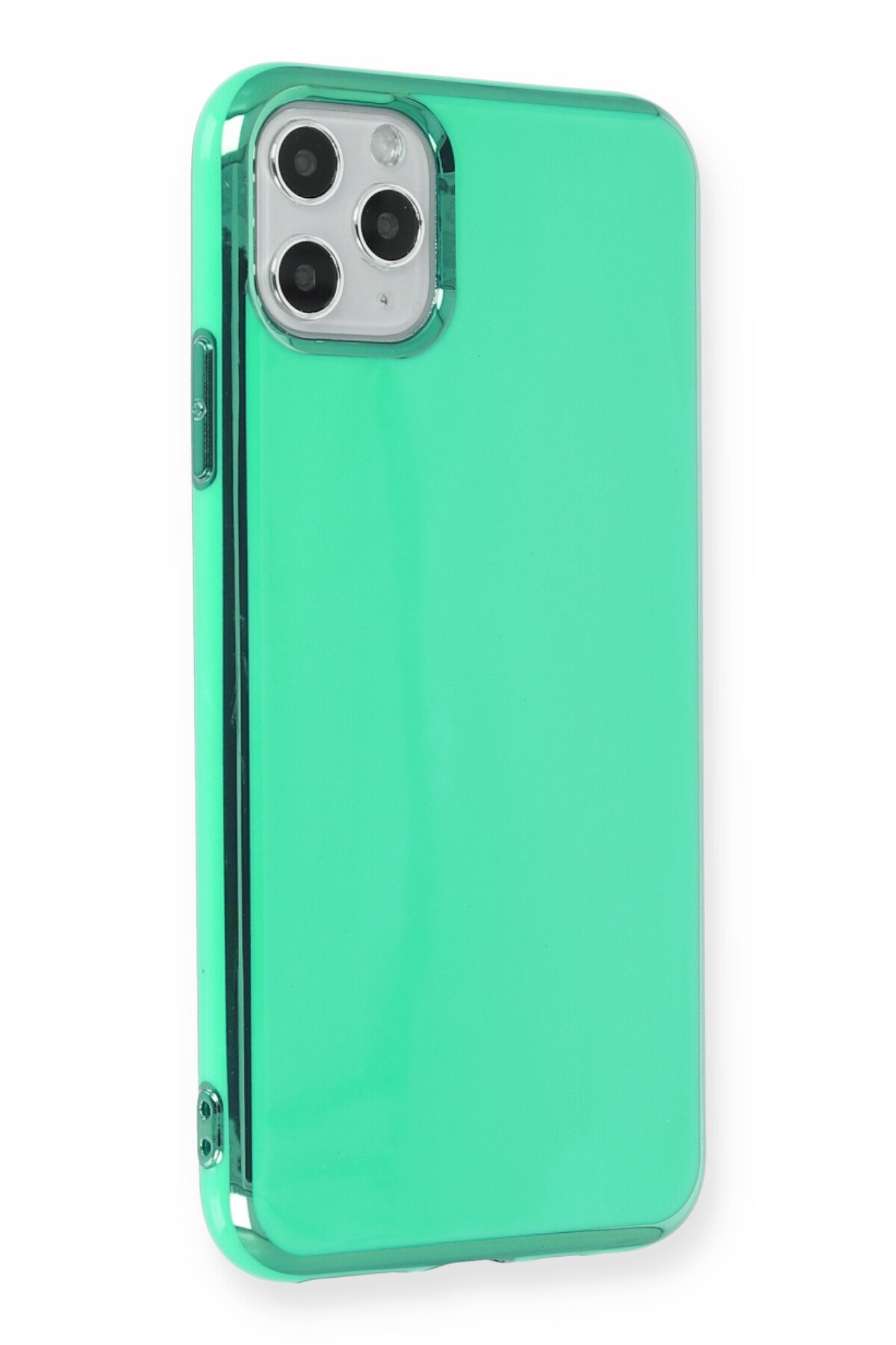 Newface iPhone 11 Pro Kılıf Platin Silikon - Lila