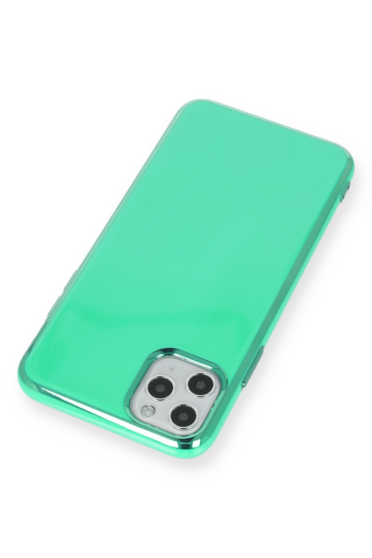 Newface iPhone 11 Pro Kılıf Platin Silikon - Lila