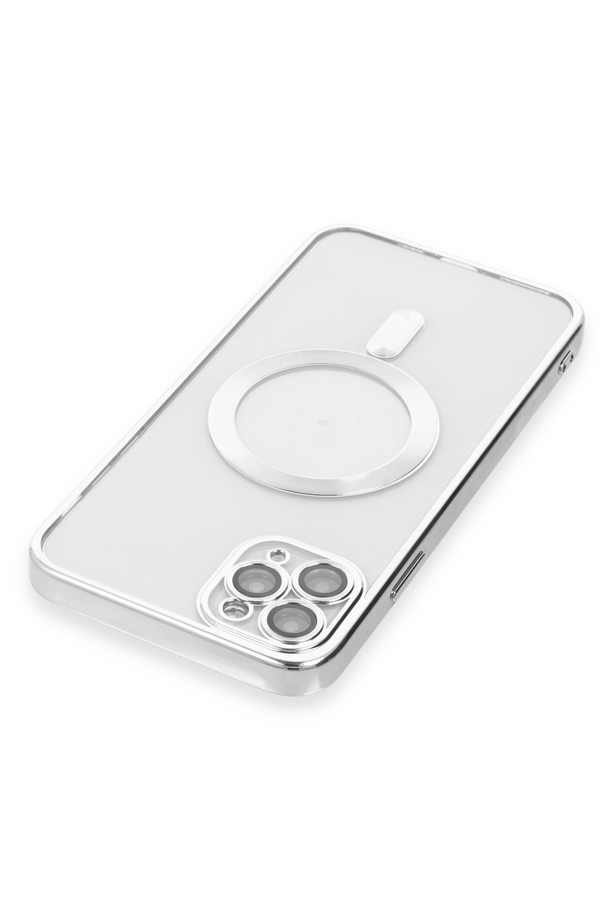 Newface iPhone 11 Pro Metal Kamera Lens Koruma Cam - Açık Yeşil