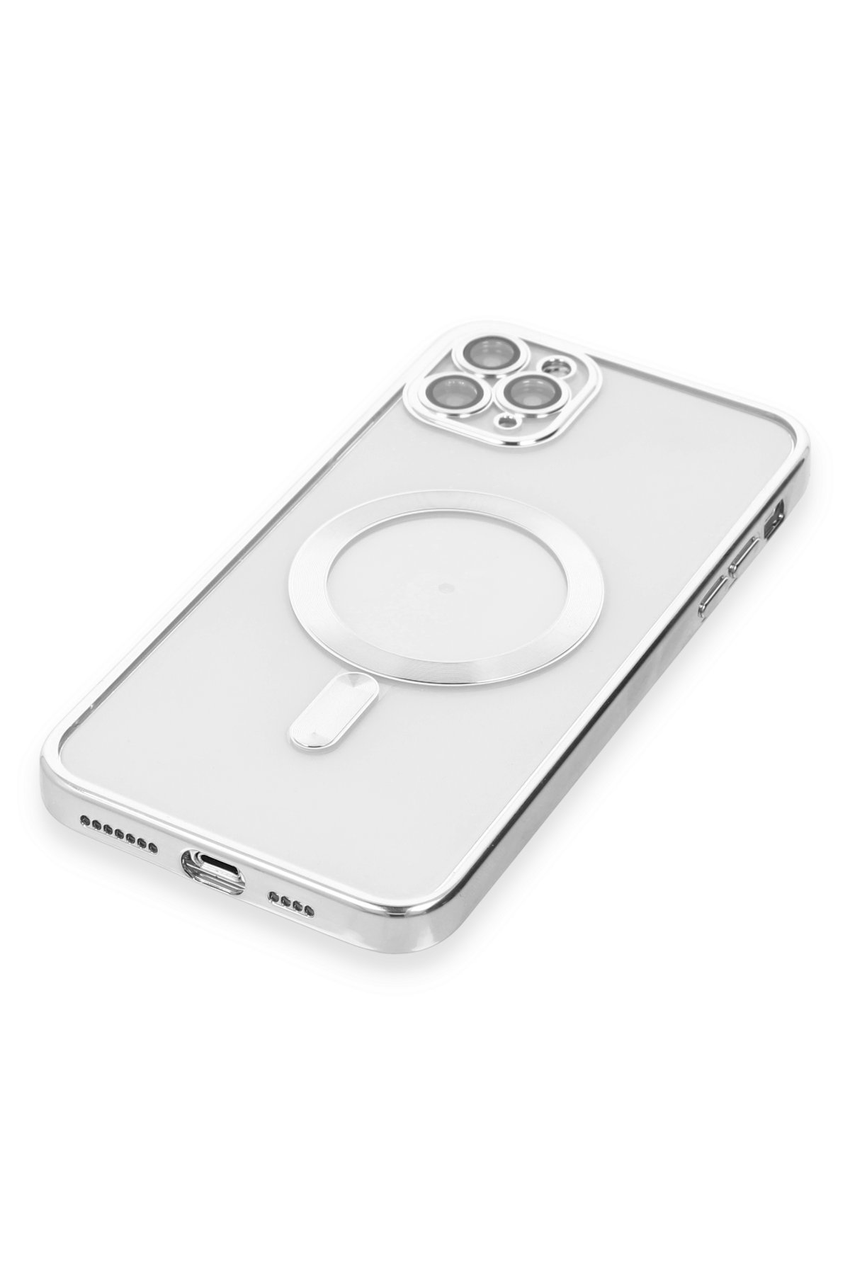 Newface iPhone 11 Pro Metal Kamera Lens Koruma Cam - Açık Yeşil